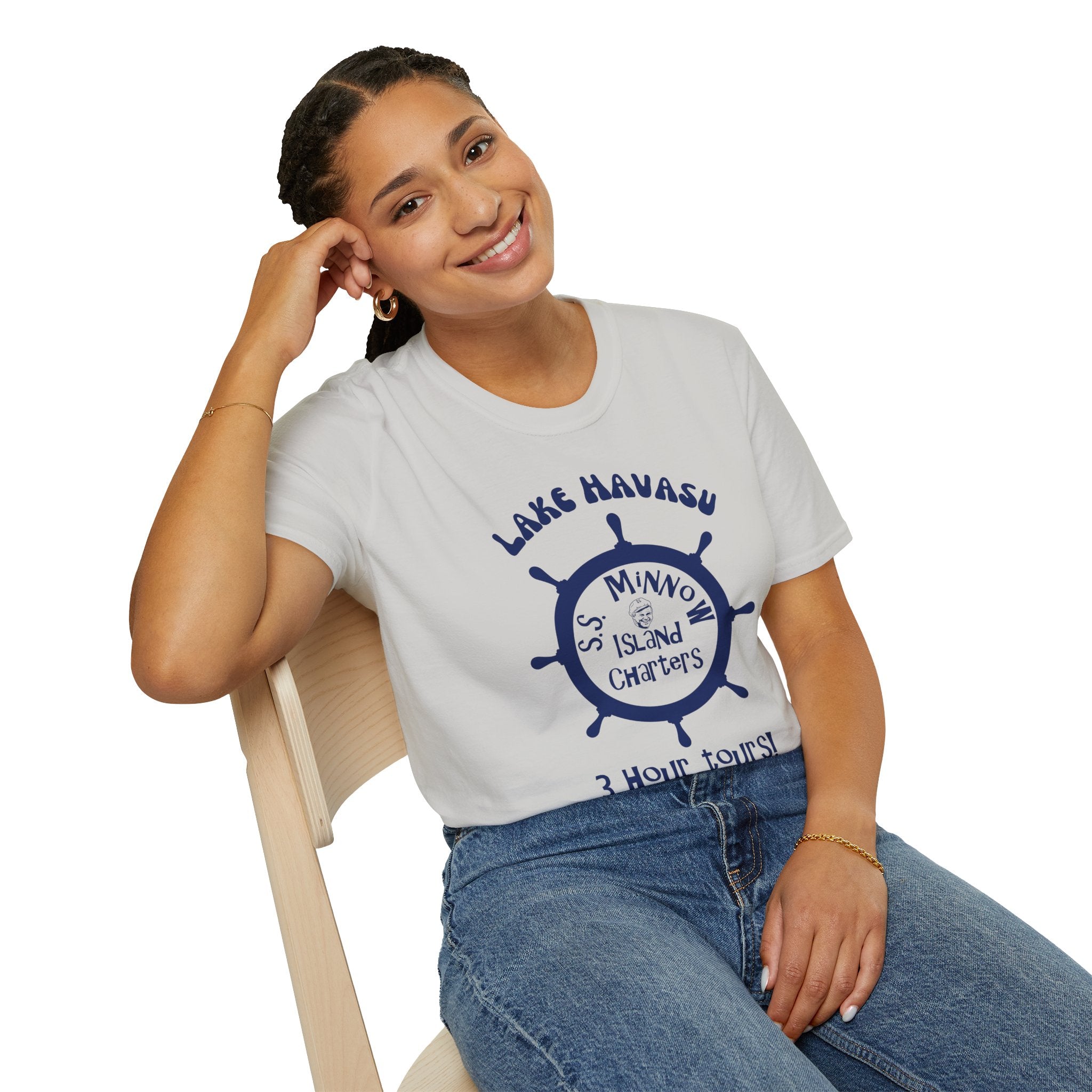What It Could Happen lol ... Lake Havasu SS Minnow Island Charters T-Shirt | 3 Hour Tours