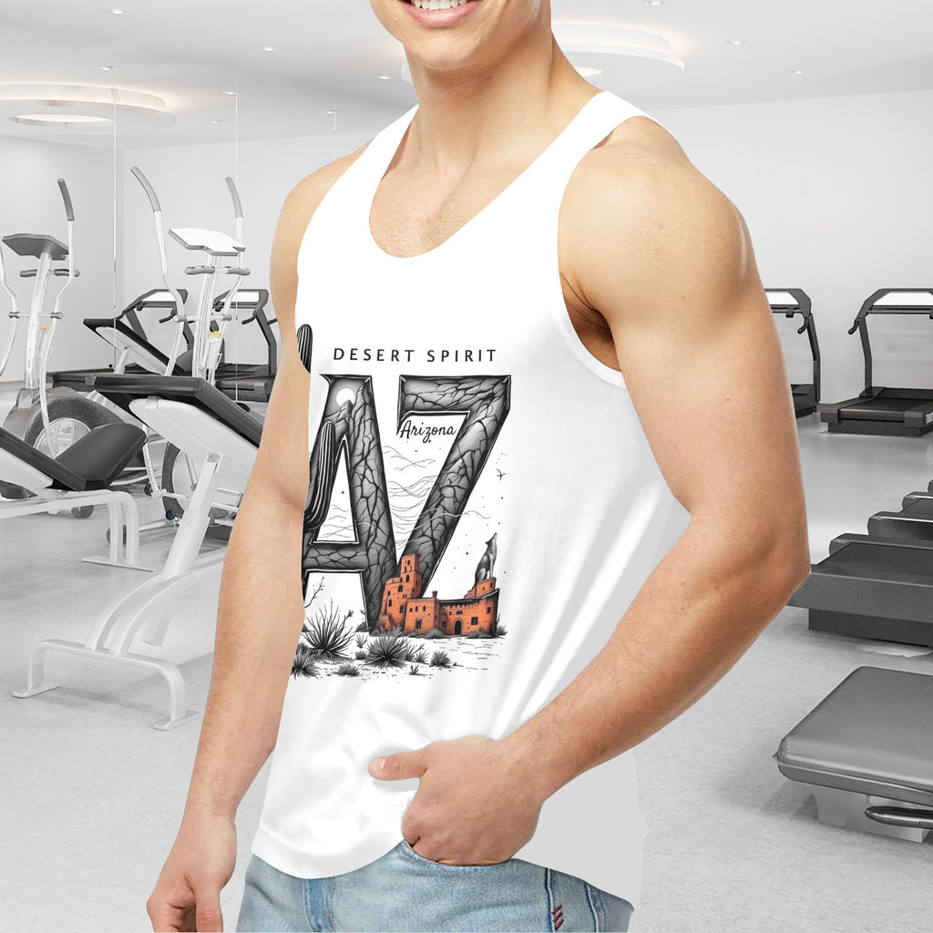 Arizona Desert Men's Tank Top Made in USA Free Shipping