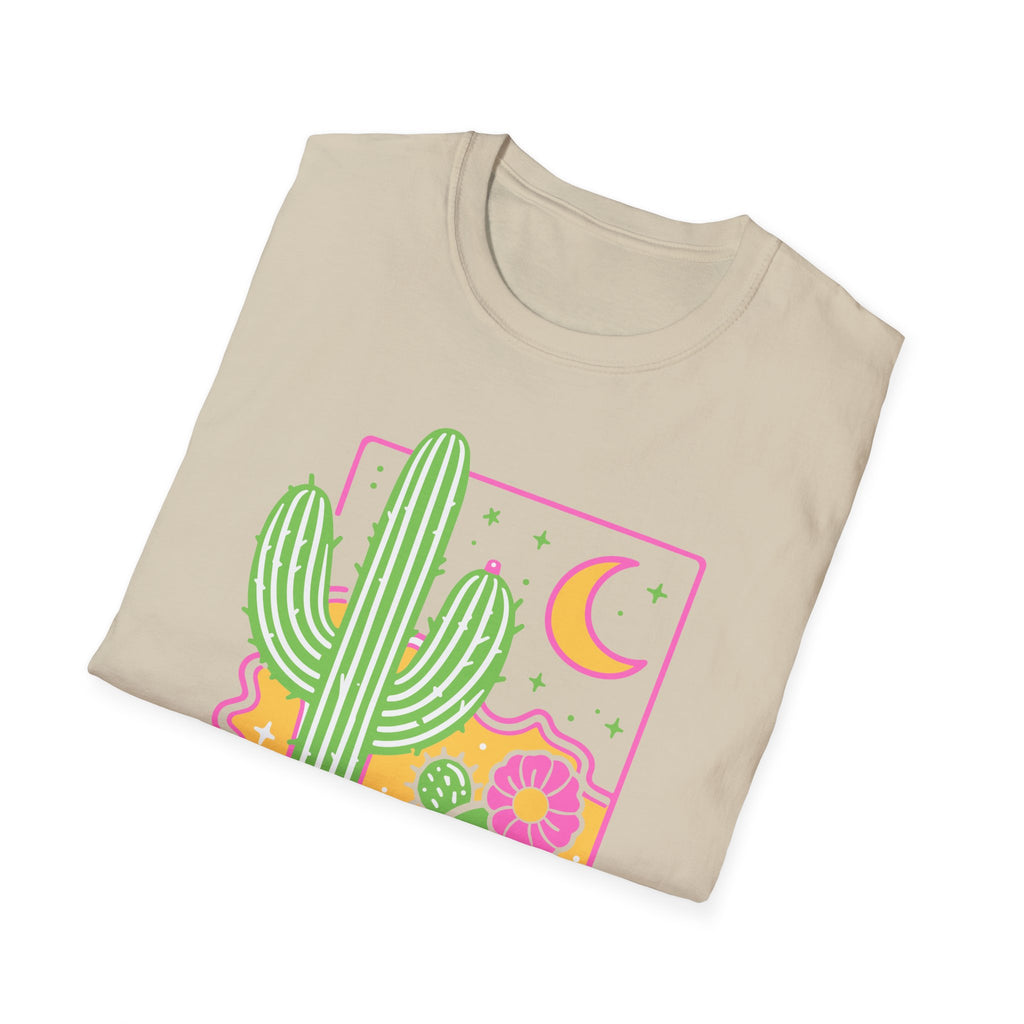 Sedona Arizona Cactus Graphic T-Shirt | Desert Floral Tee
