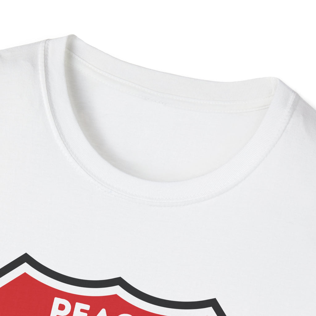 Peach Springs 66 Shield T-Shirt | Route 66 Road Sign Shirt