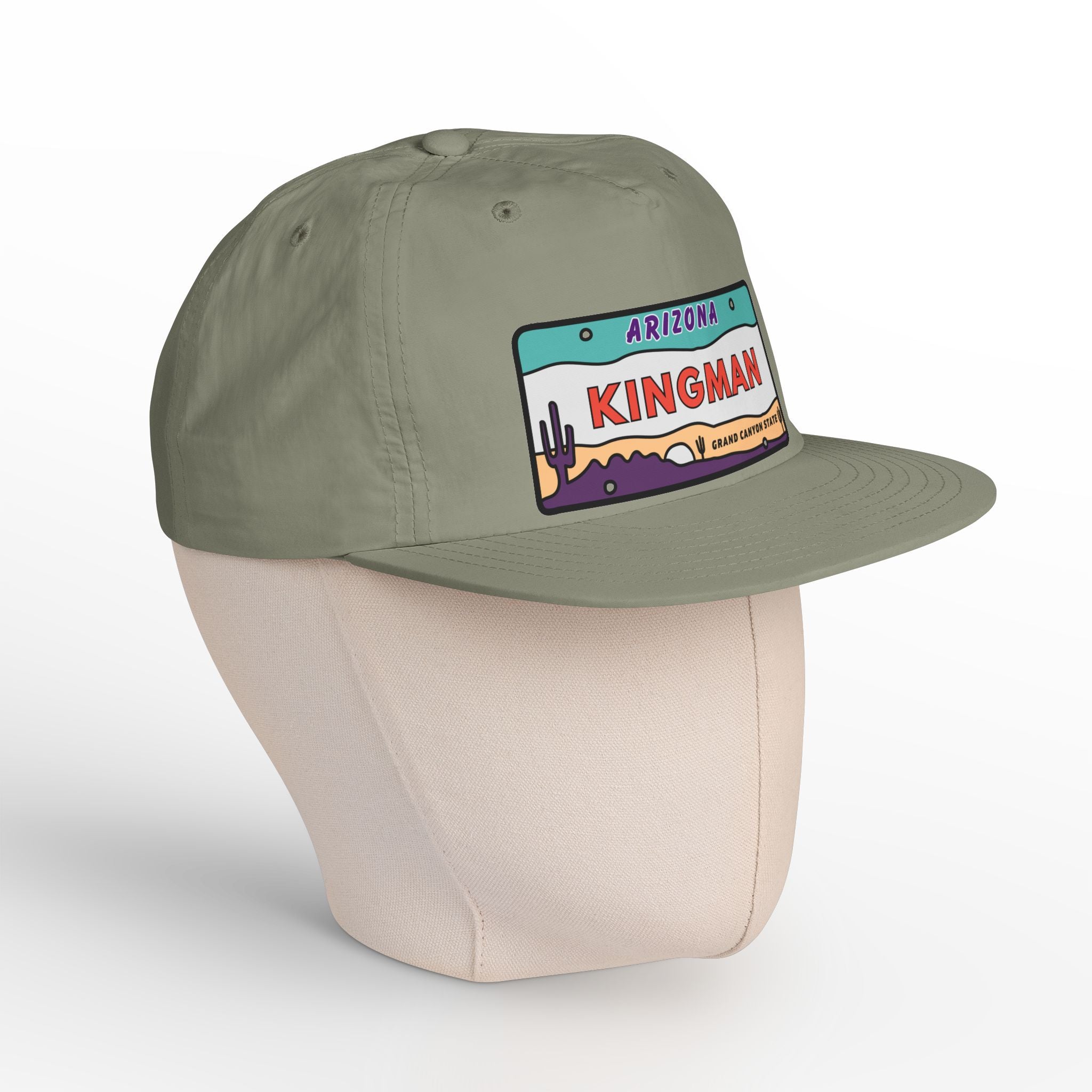 Kingman Arizona License Plate Dessert Cap