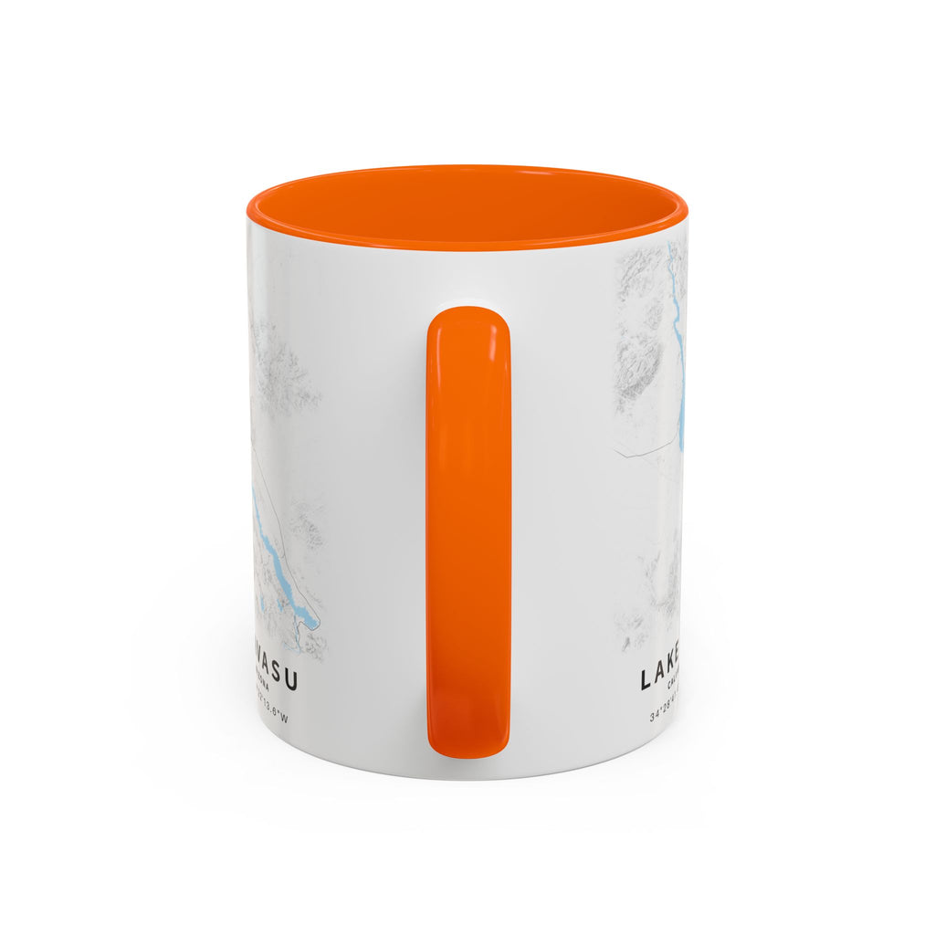 Lake Havasu map Accent Coffee Mug | 11oz 15oz