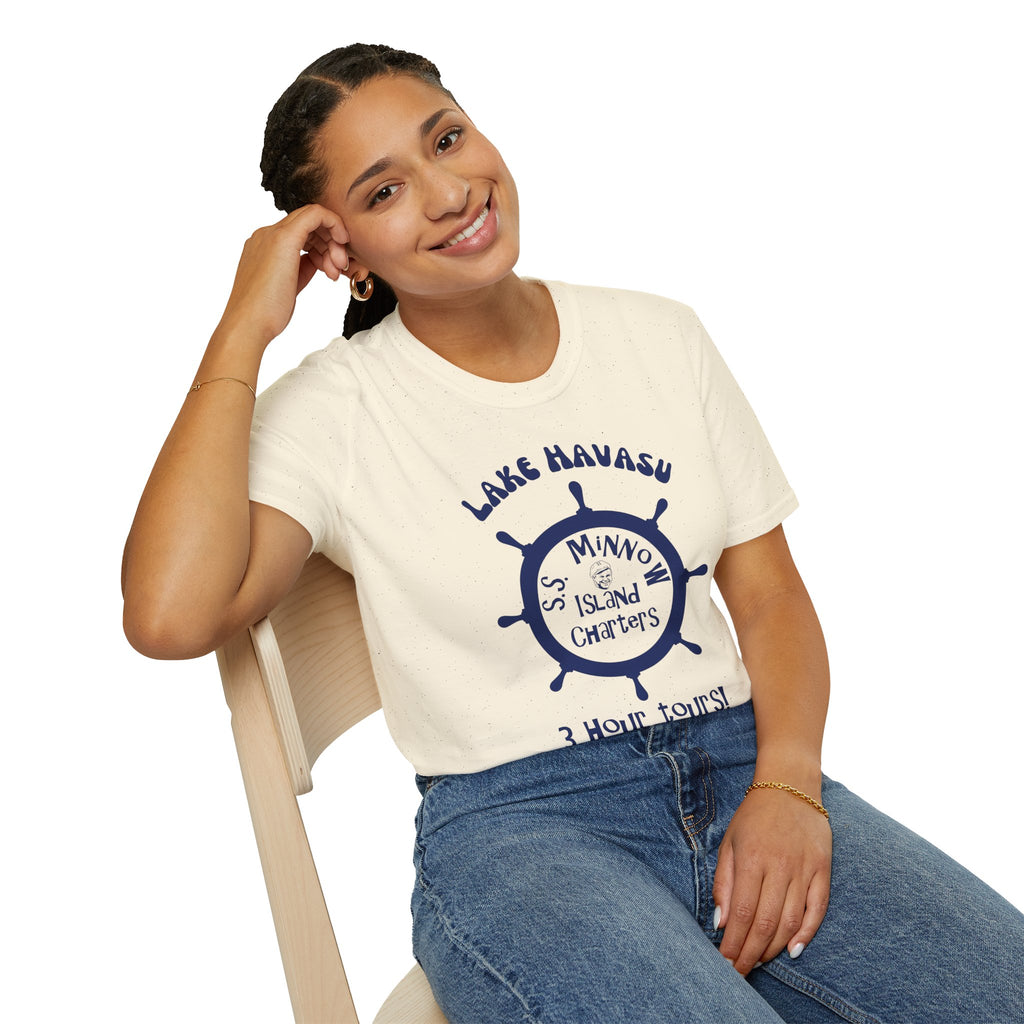 What It Could Happen lol ... Lake Havasu SS Minnow Island Charters T-Shirt | 3 Hour Tours