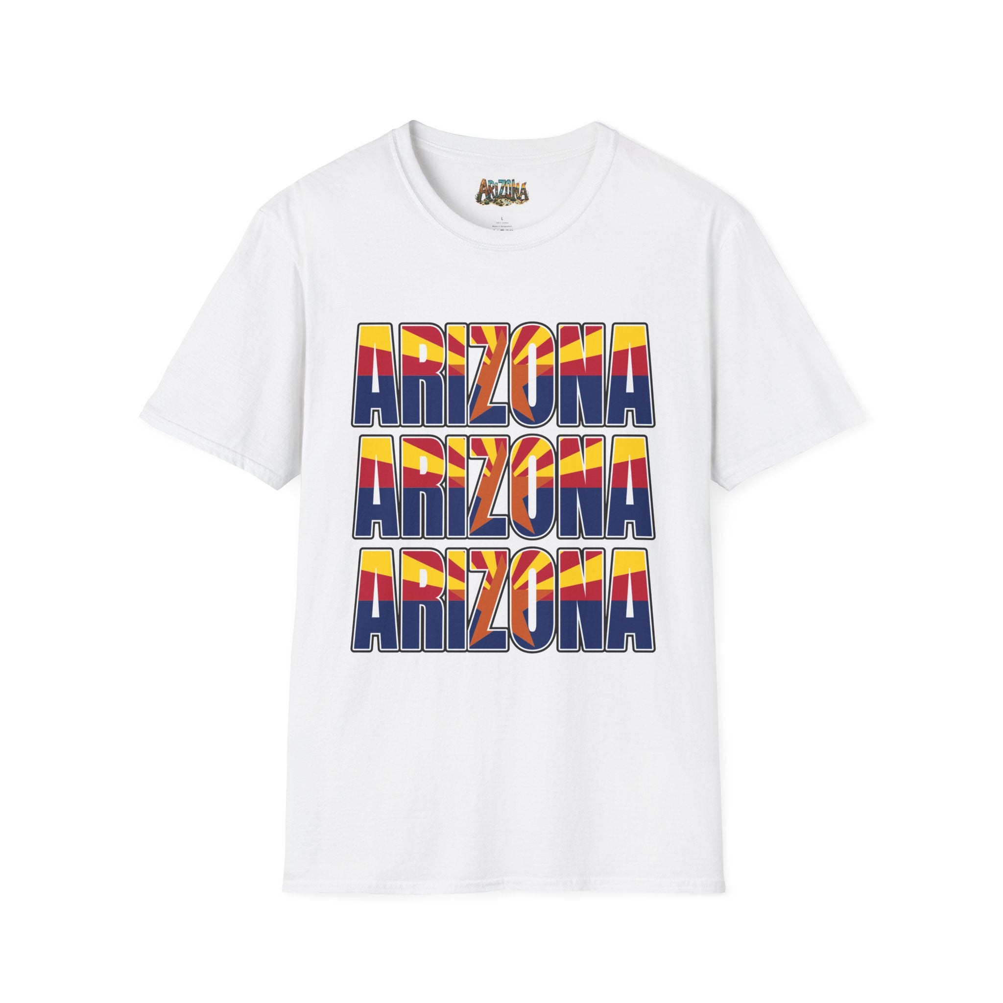 Arizona Vintage Graphic T-Shirt, Unisex Tee for Travel Lovers, Summer Fashion, Gift for Arizona State Fans, Retro Aesthetic Shirt