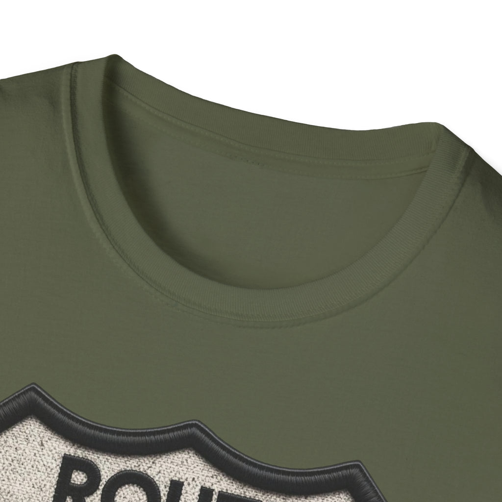 Route 66 Born to Roam T-Shirt | Vintage Highway Shield Tee