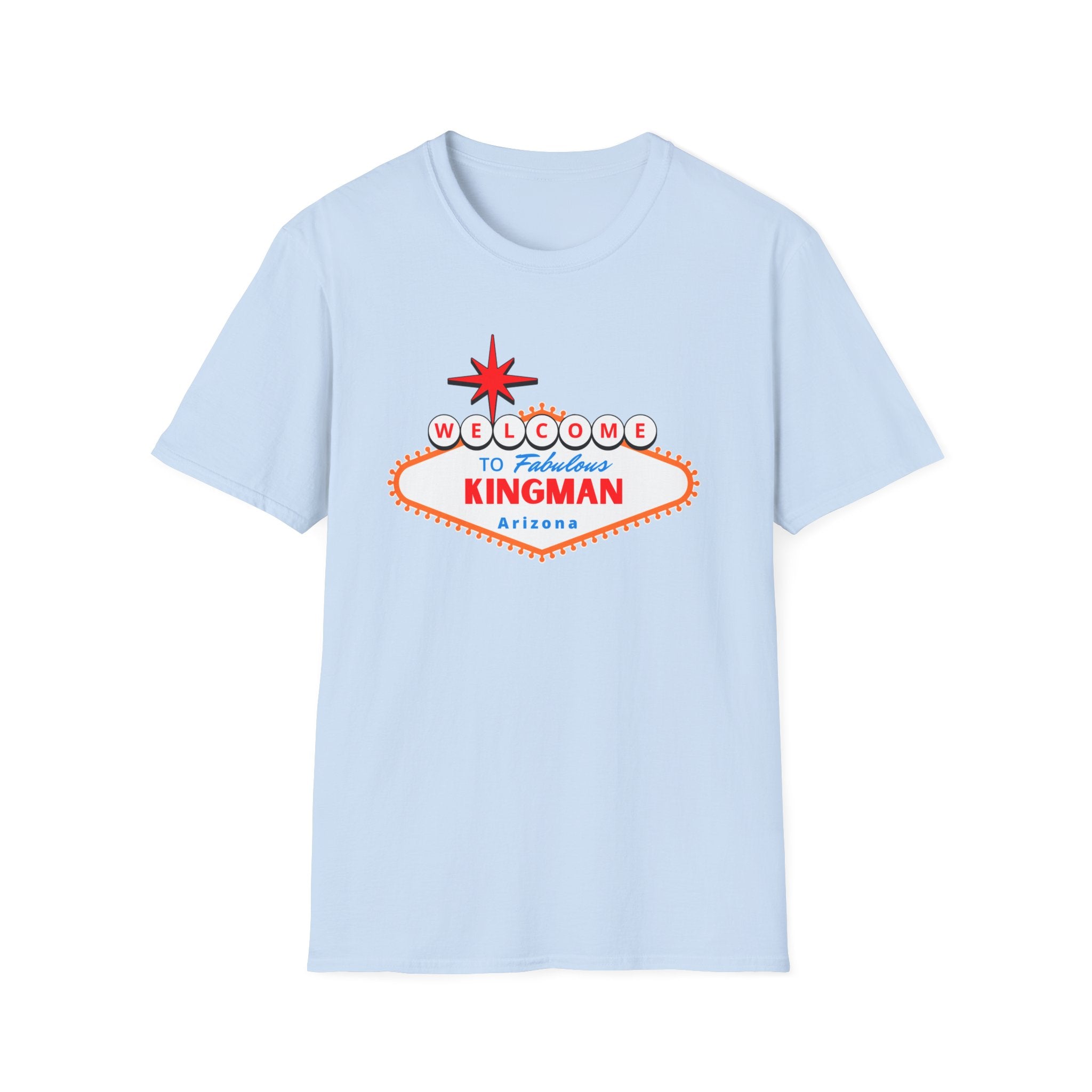 Kingman Arizona Vintage Welcome Sign T-Shirt