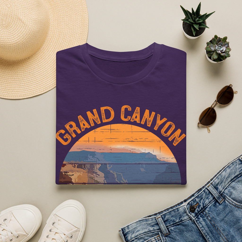 Grand Canyon National Park T-Shirt | Vintage Sunset Landscape