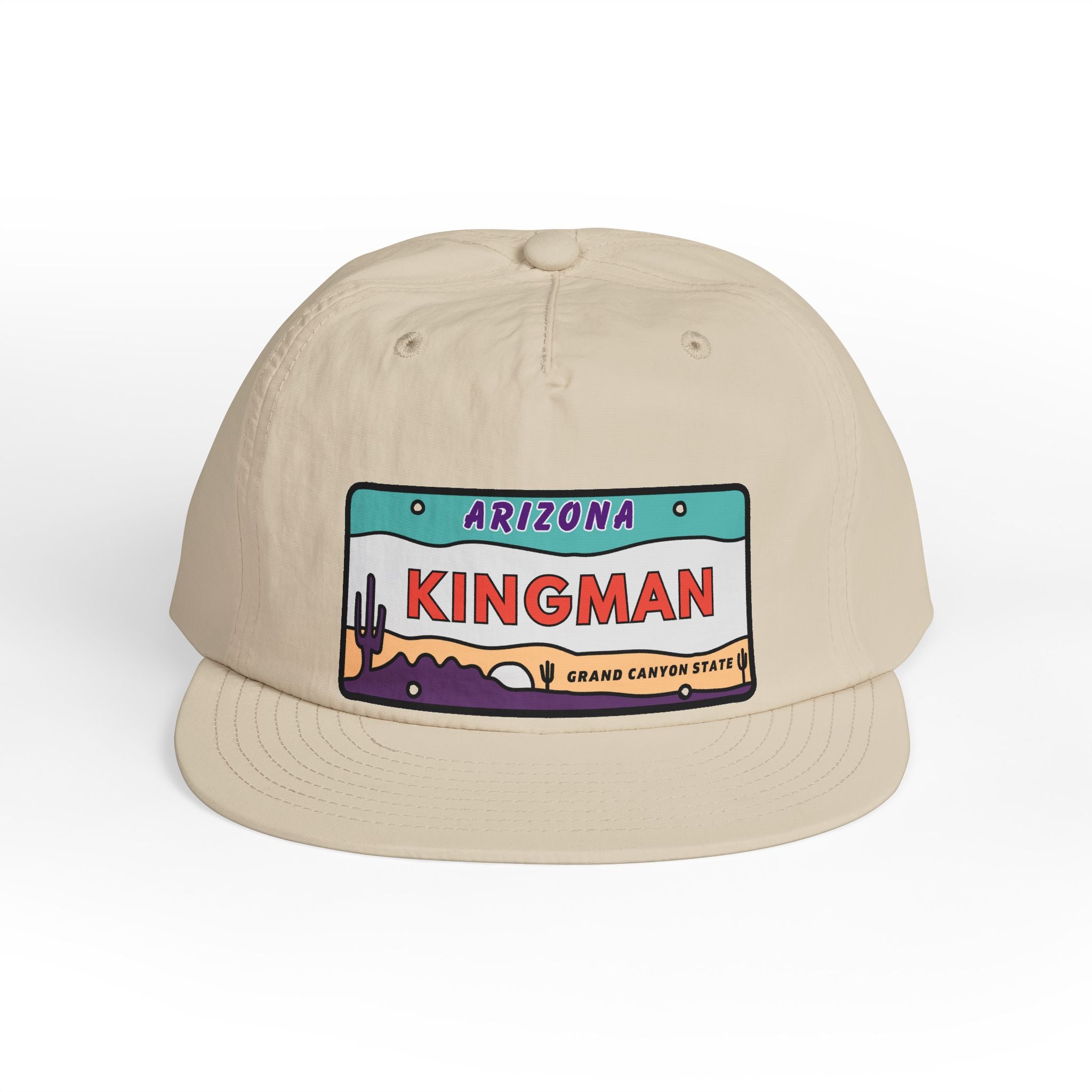 Kingman Arizona License Plate Dessert Cap