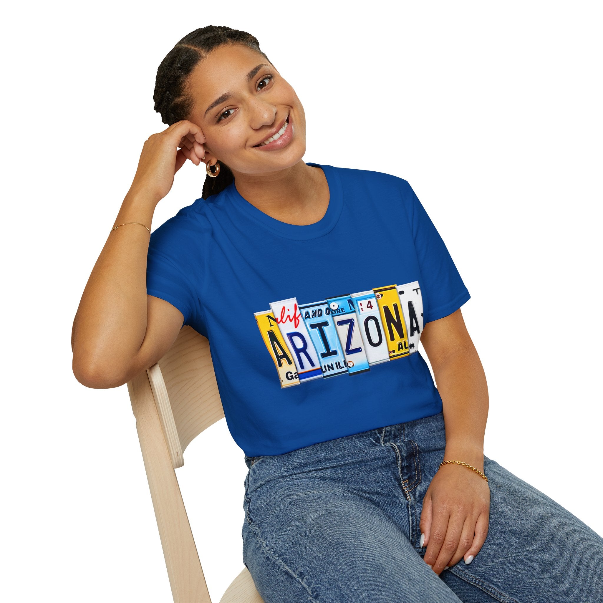Arizona License Plate Collage T-Shirt | State Graphic Tee