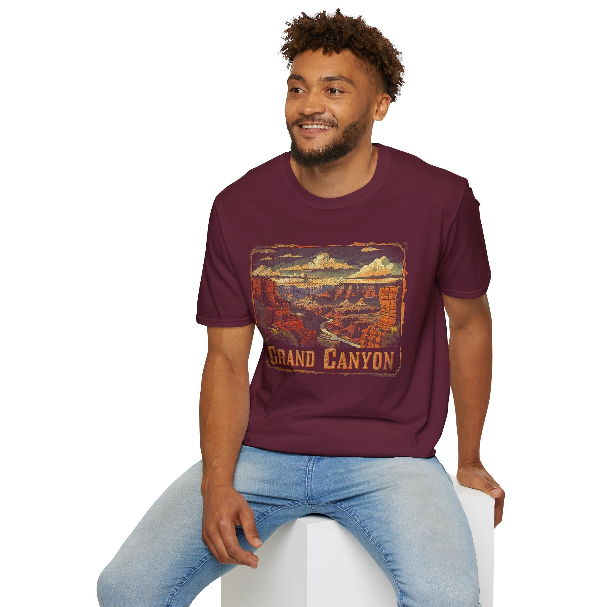 Grand Canyon Vintage National Park T-Shirt | Retro Landscape Tee