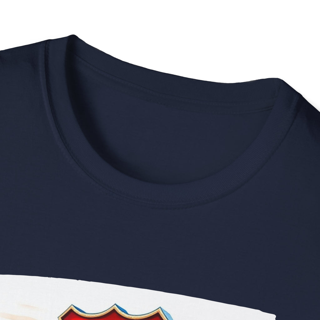 Route 66 Motorcycle T-Shirt | Desert Sunset Biker Graphic
