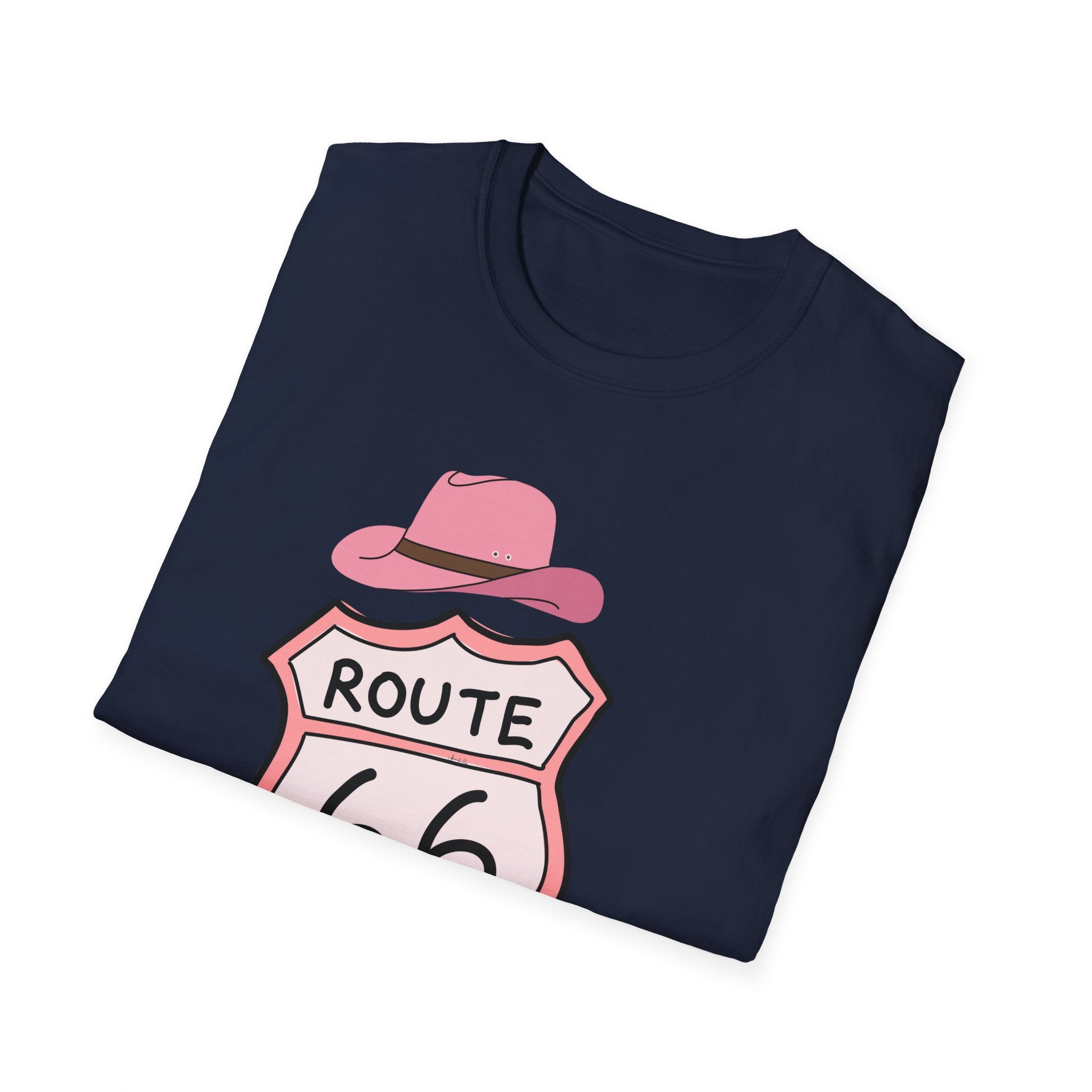 Get Your Kick's On Route 66 Unisex Softstyle T-Shirt