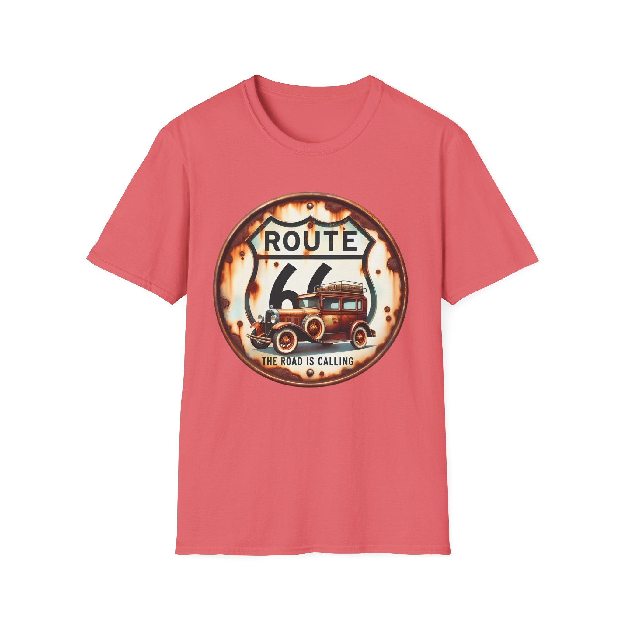 Route 66 Vintage Ford Model T Bonnie Clyde Special T-Shirt | The Road Is Calling