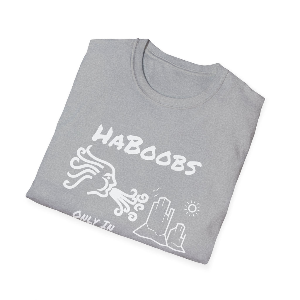 Arizona HaBoobs Softstyle T-Shirt, Casual Tee for Everyday Wear, Perfect Gift for Friends, Fashionable Graphic T-Shirt for Any Occasion