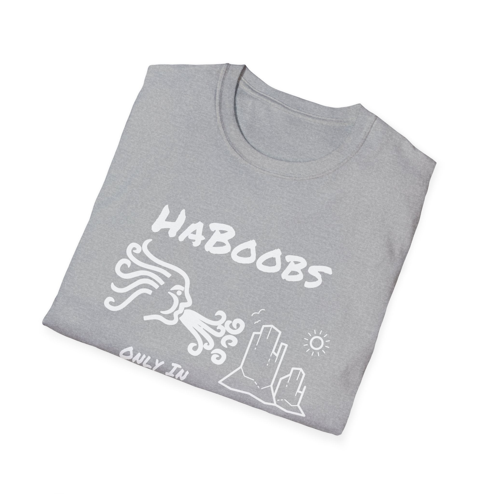 Arizona HaBoobs Softstyle T-Shirt, Casual Tee for Everyday Wear, Perfect Gift for Friends, Fashionable Graphic T-Shirt for Any Occasion