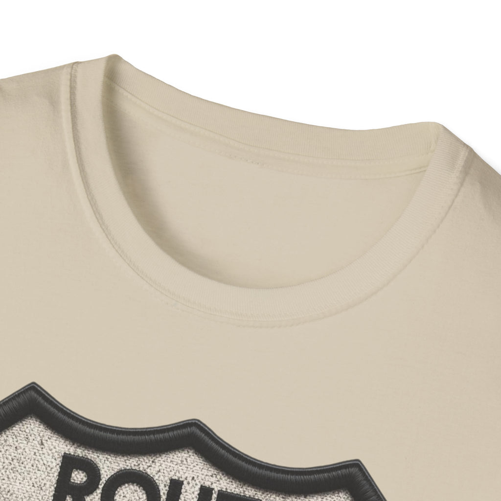 Route 66 Born to Roam T-Shirt | Vintage Highway Shield Tee