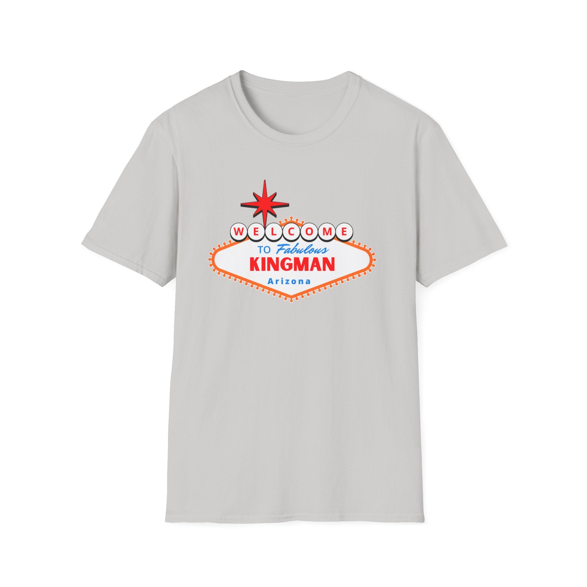 Kingman Arizona Vintage Welcome Sign T-Shirt