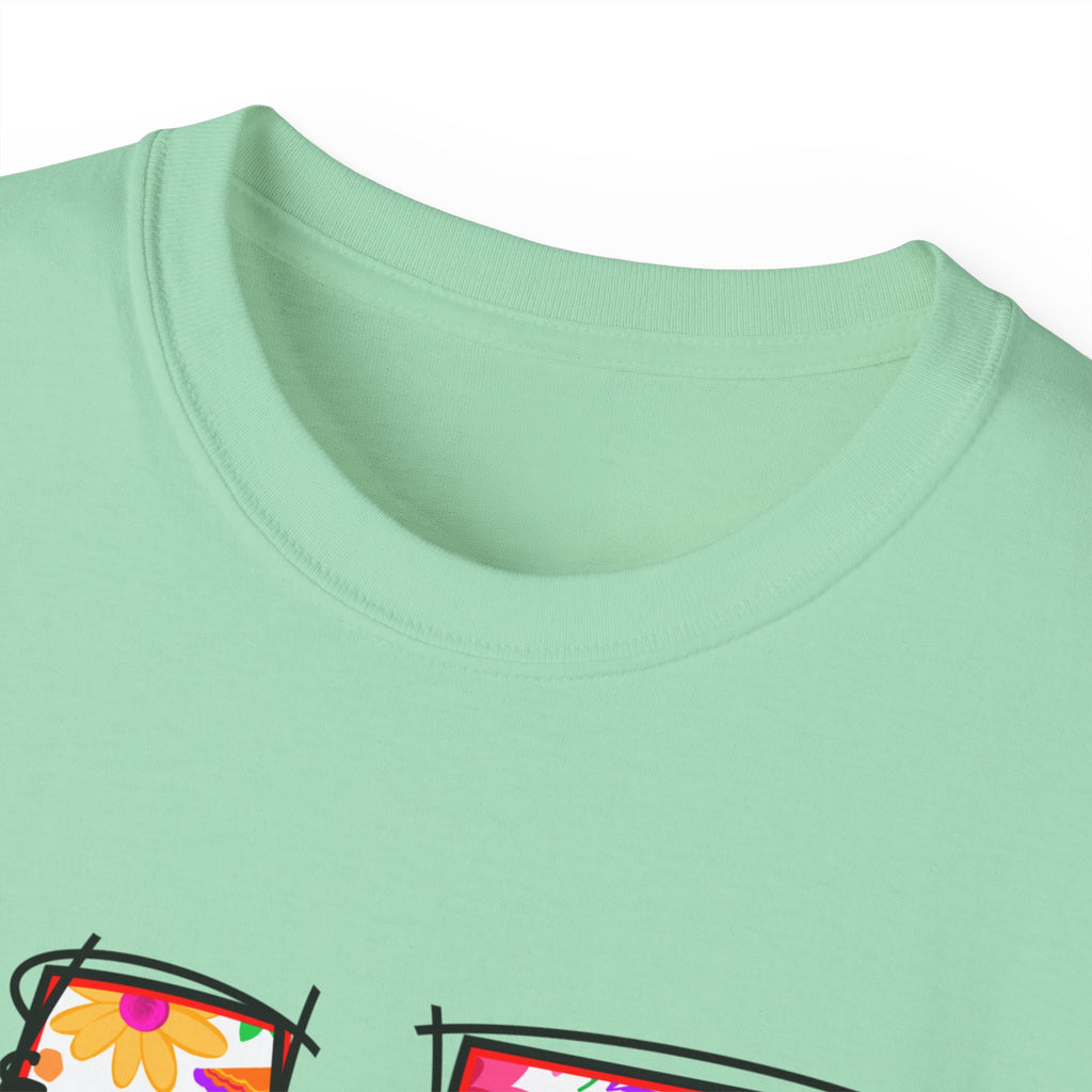 Floral AZ Tee - Mens and Womans Unisex Ultra Cotton Shirt, Perfect for AZ Pride, Summer Festivals, Casual Wear, Gifts for Him/Her
