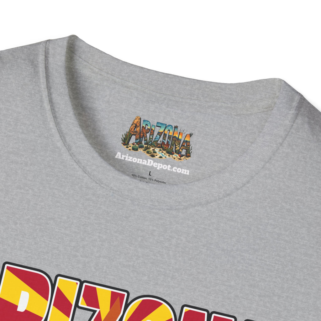 Arizona Vintage Graphic T-Shirt, Unisex Tee for Travel Lovers, Summer Fashion, Gift for Arizona State Fans, Retro Aesthetic Shirt