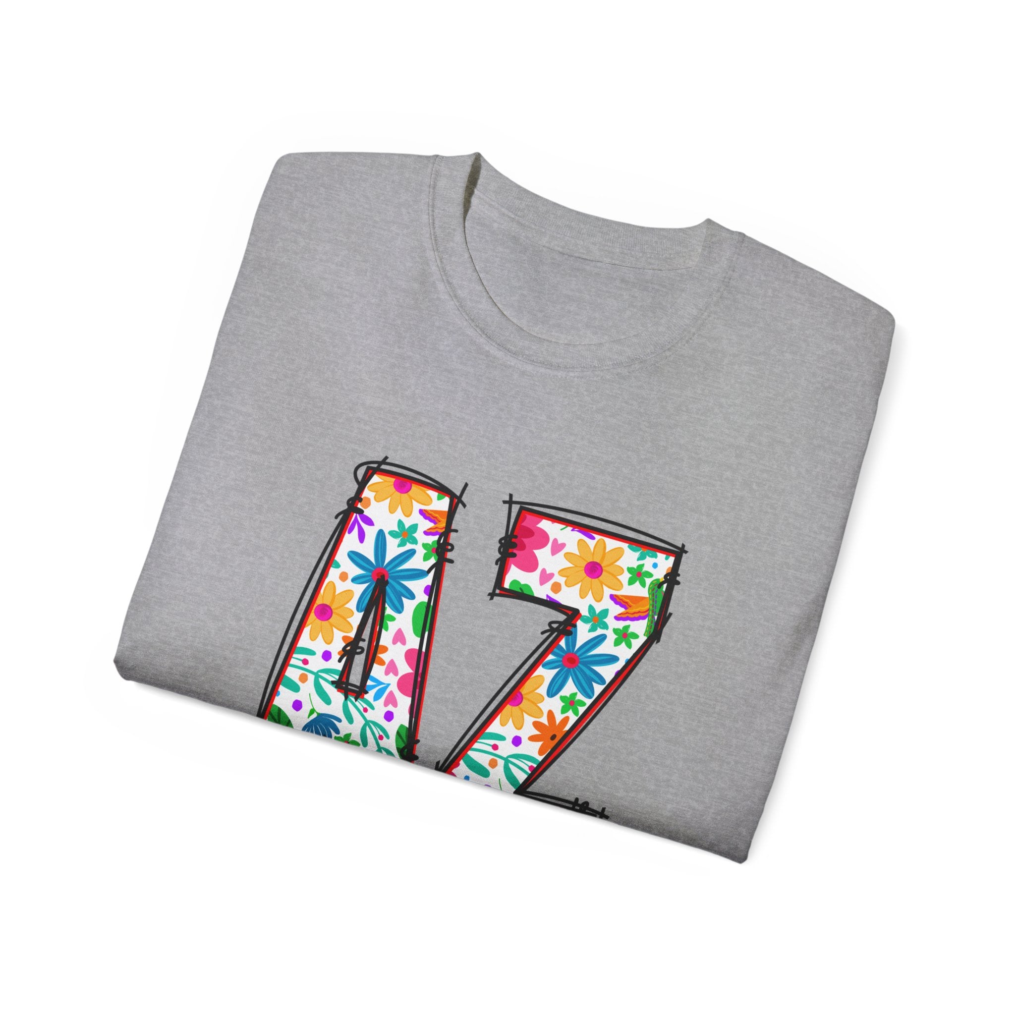 Floral AZ Tee - Mens and Womans Unisex Ultra Cotton Shirt, Perfect for AZ Pride, Summer Festivals, Casual Wear, Gifts for Him/Her