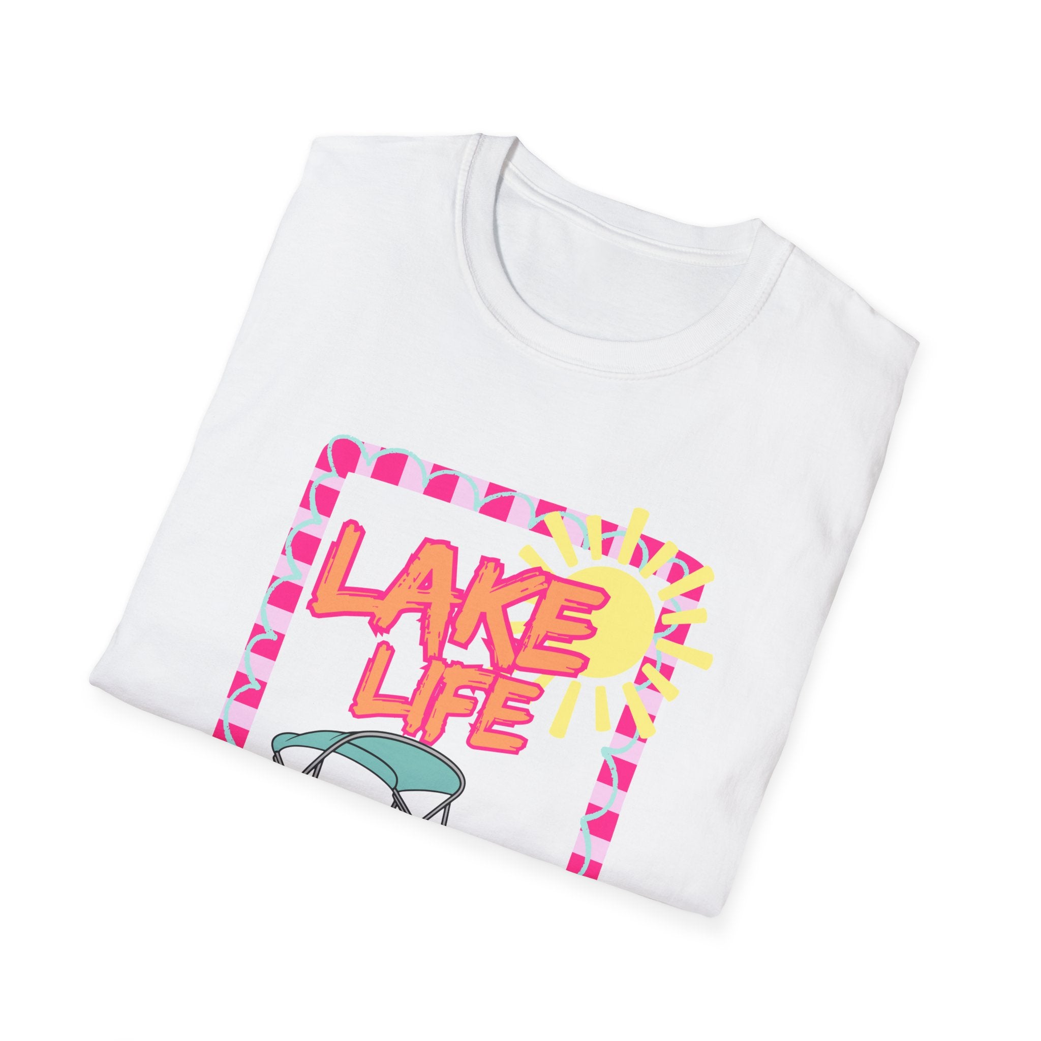 Lake Life Pontoon Boat T-Shirt | Summer Lake Vibes