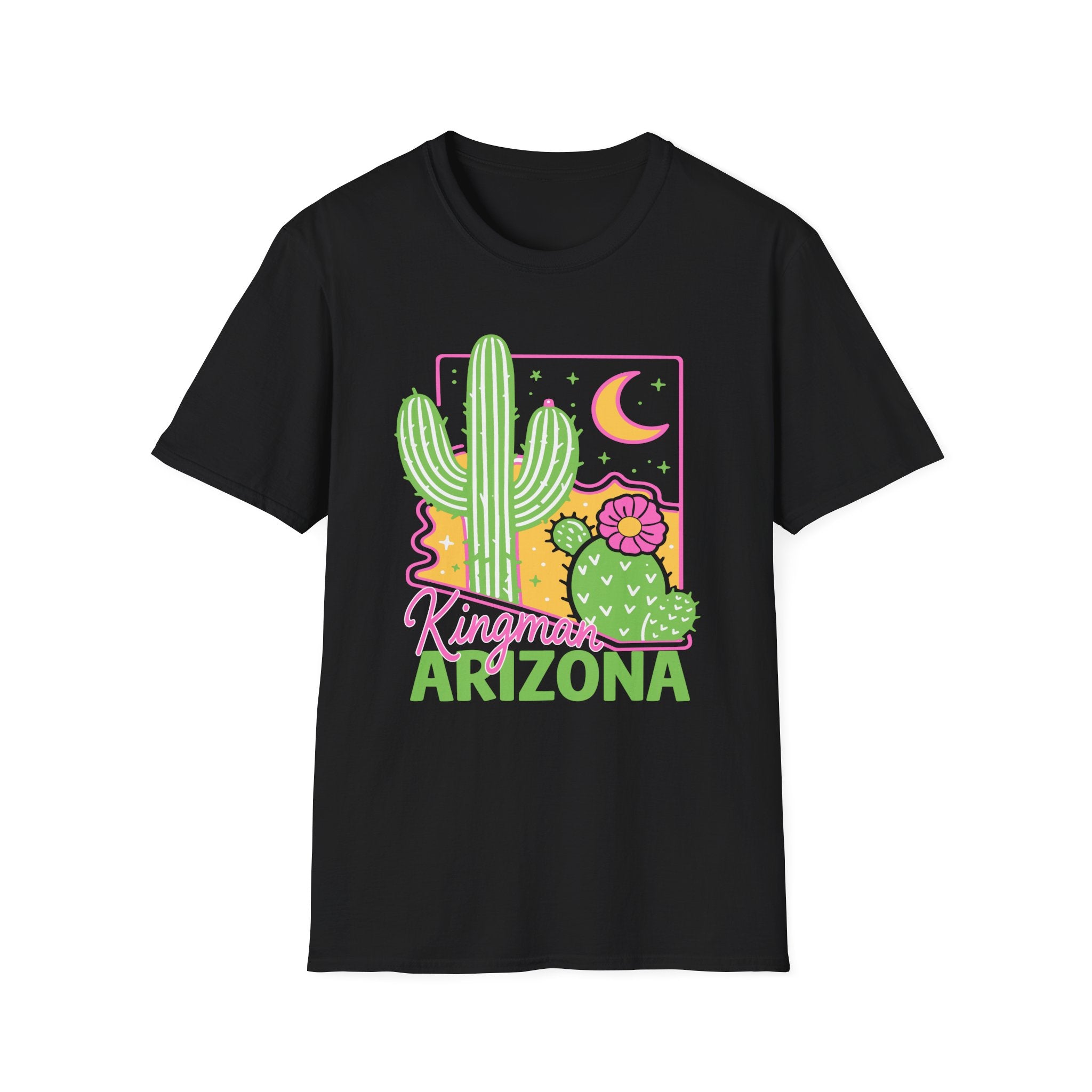 Kingman Arizona Cactus T-Shirt | Desert Saguaro Graphic Tee