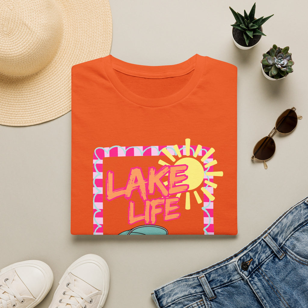 Lake Life Pontoon Boat T-Shirt | Summer Lake Vibes