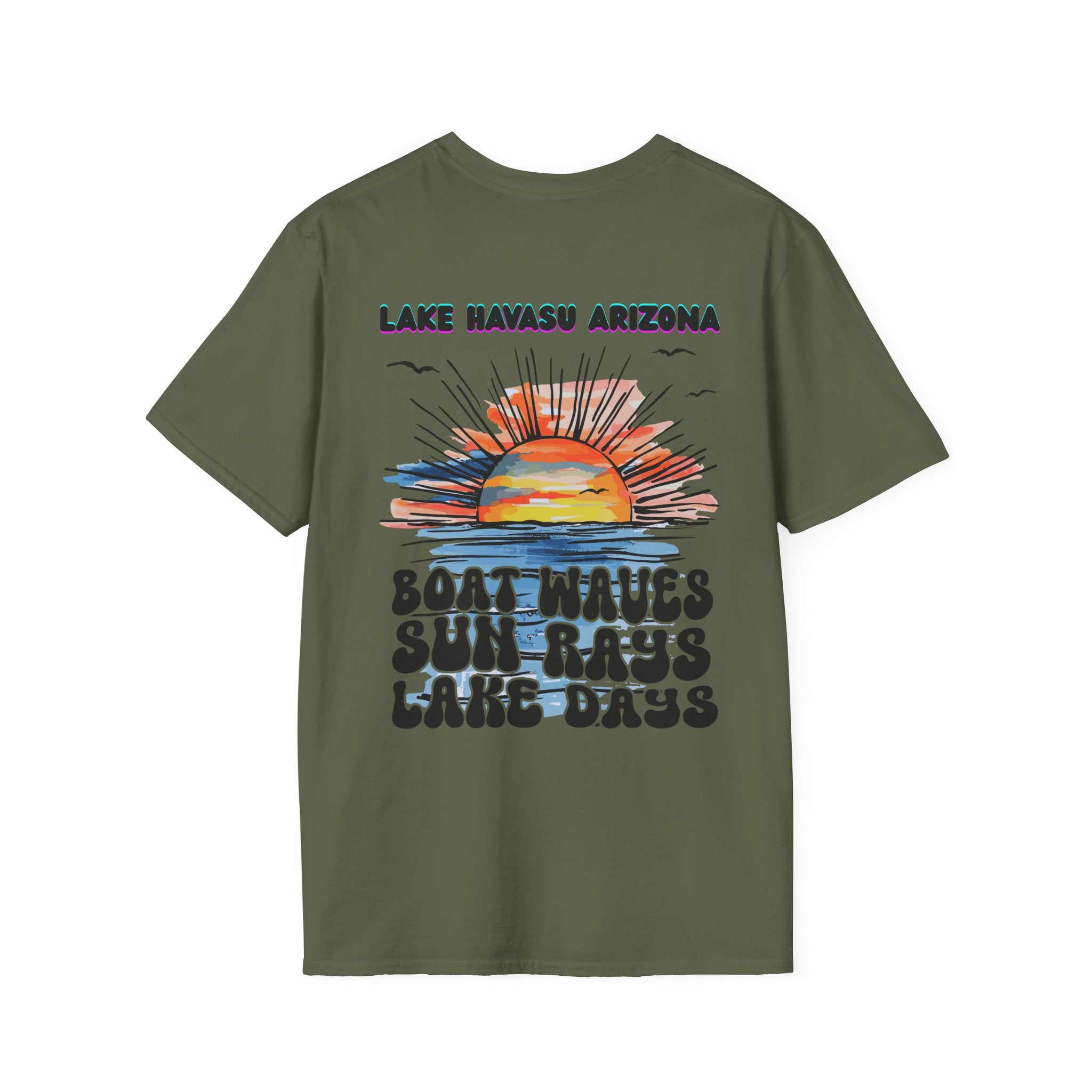 Lake Havasu Arizona Lake Days T-Shirt | Summer Vibes | Mens Womans Apparel | Boat Life | Vacation Wear | Travel Tee  Outdoor Adventure Shirt