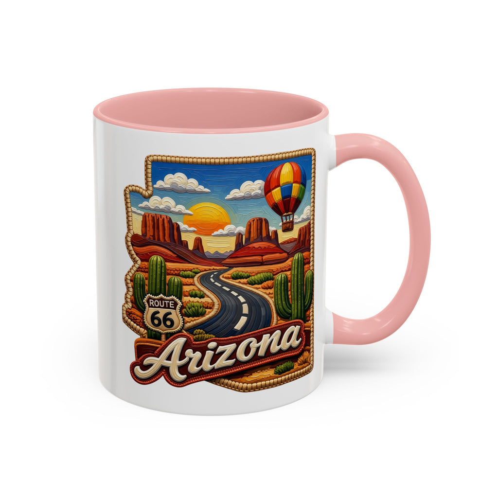 Arizona Route 66 Desert Scenic Mug | Accent Coffee Mug