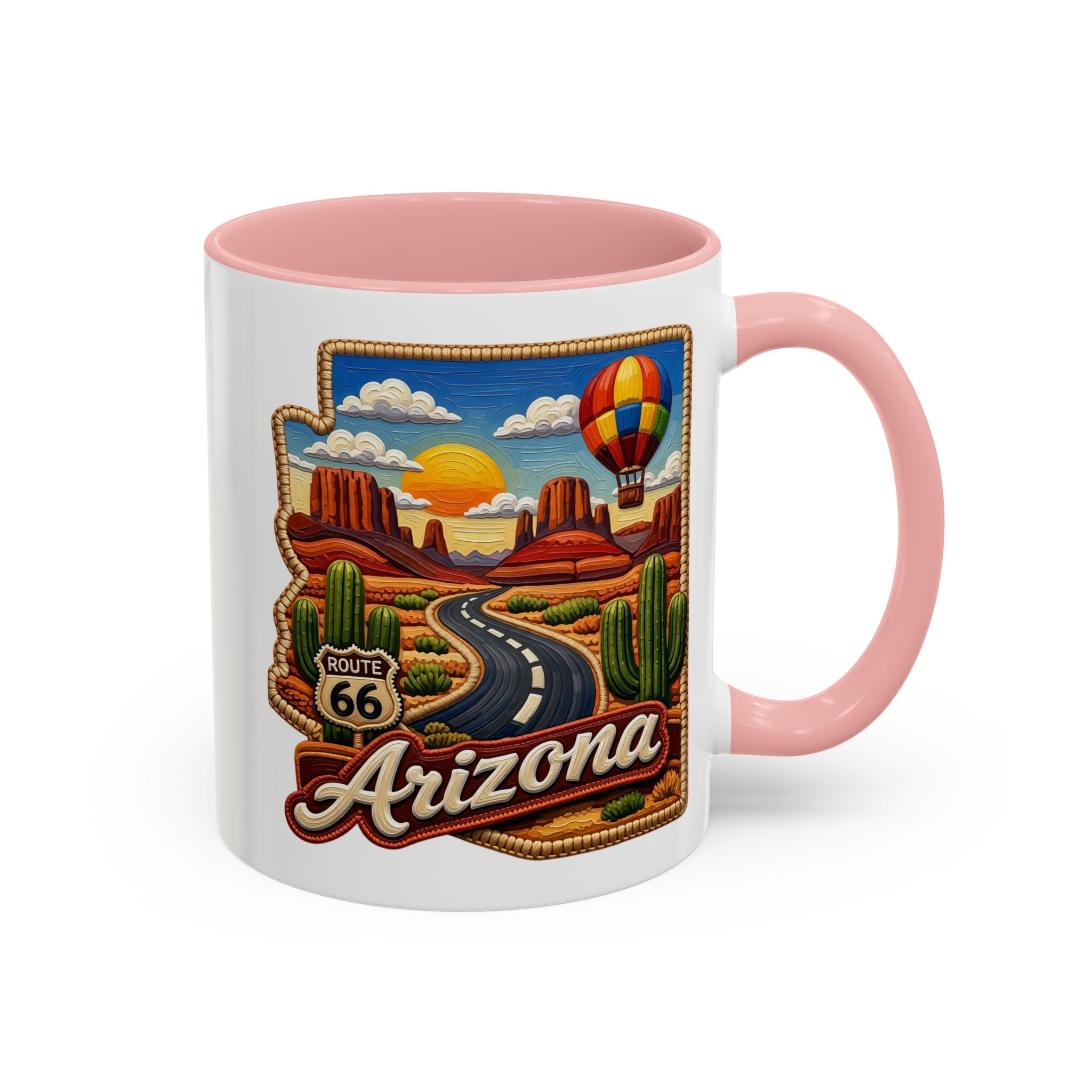 Arizona Route 66 Desert Scenic Mug | Accent Coffee Mug