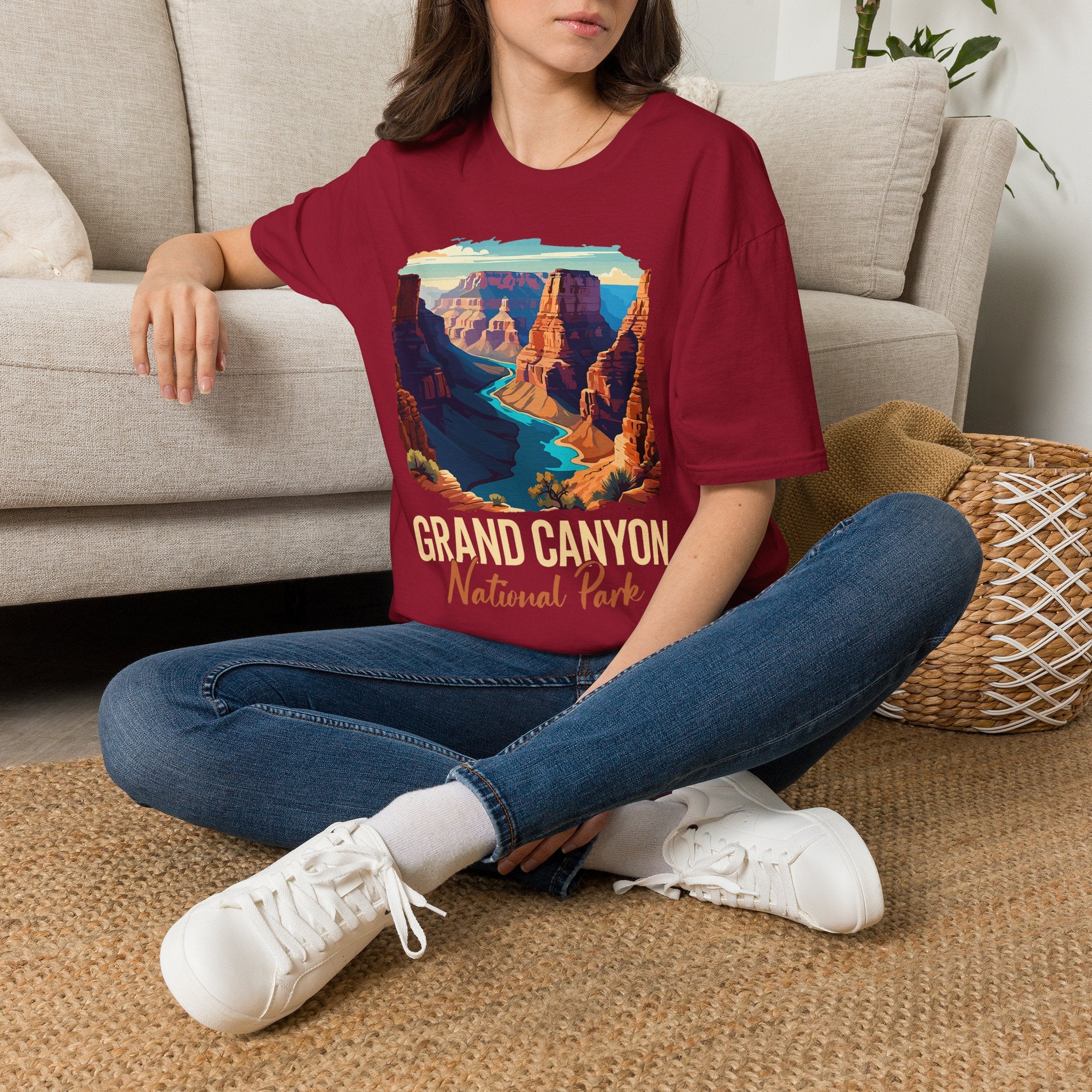 Grand Canyon National Park T-Shirt | Scenic Canyon Landscape
