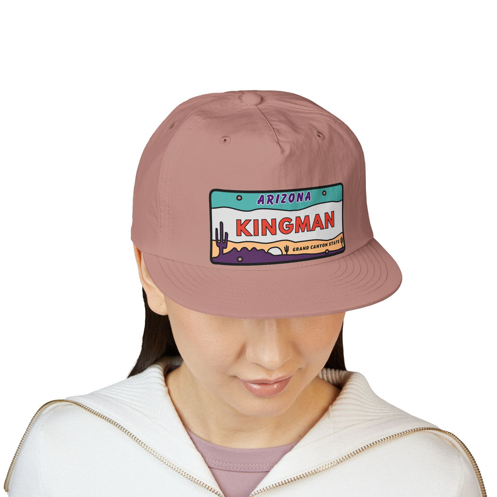 Kingman Arizona License Plate Dessert Cap