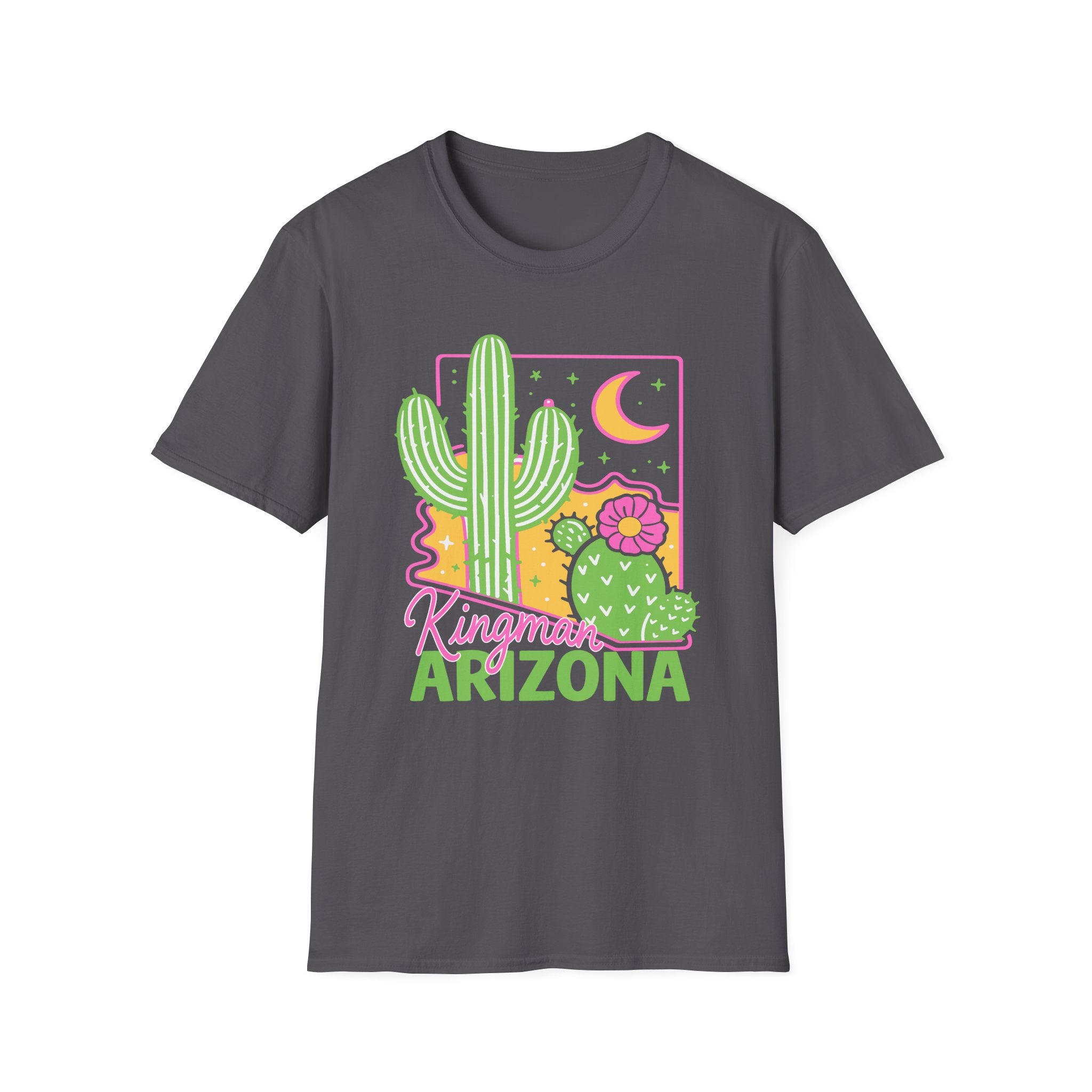 Kingman Arizona Cactus T-Shirt | Desert Saguaro Graphic Tee