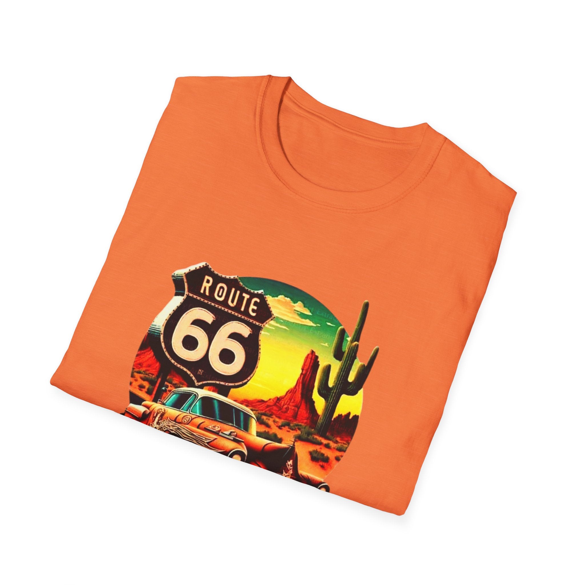 Route 66 Unisex Softstyle T-Shirt