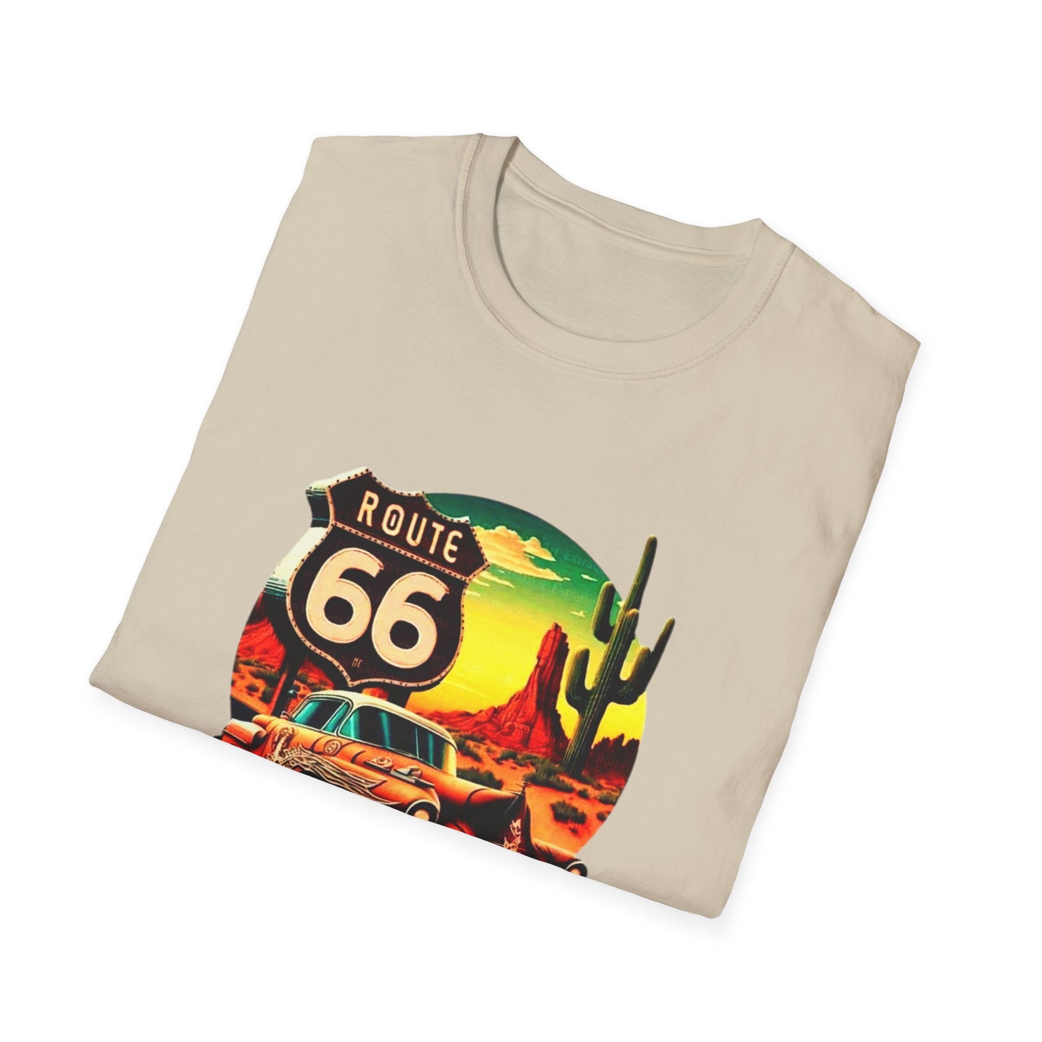 Route 66 Unisex Softstyle T-Shirt