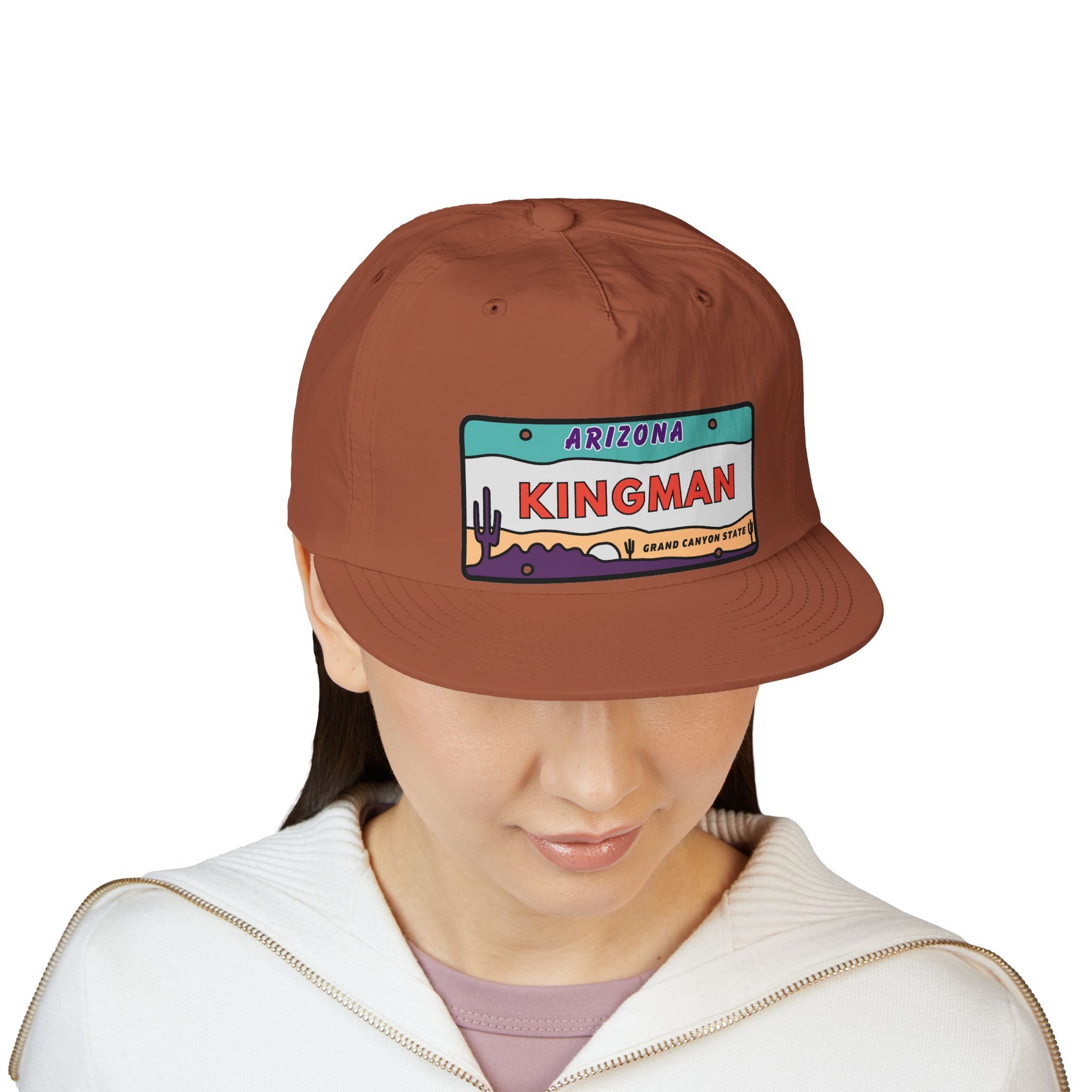Kingman Arizona License Plate Dessert Cap