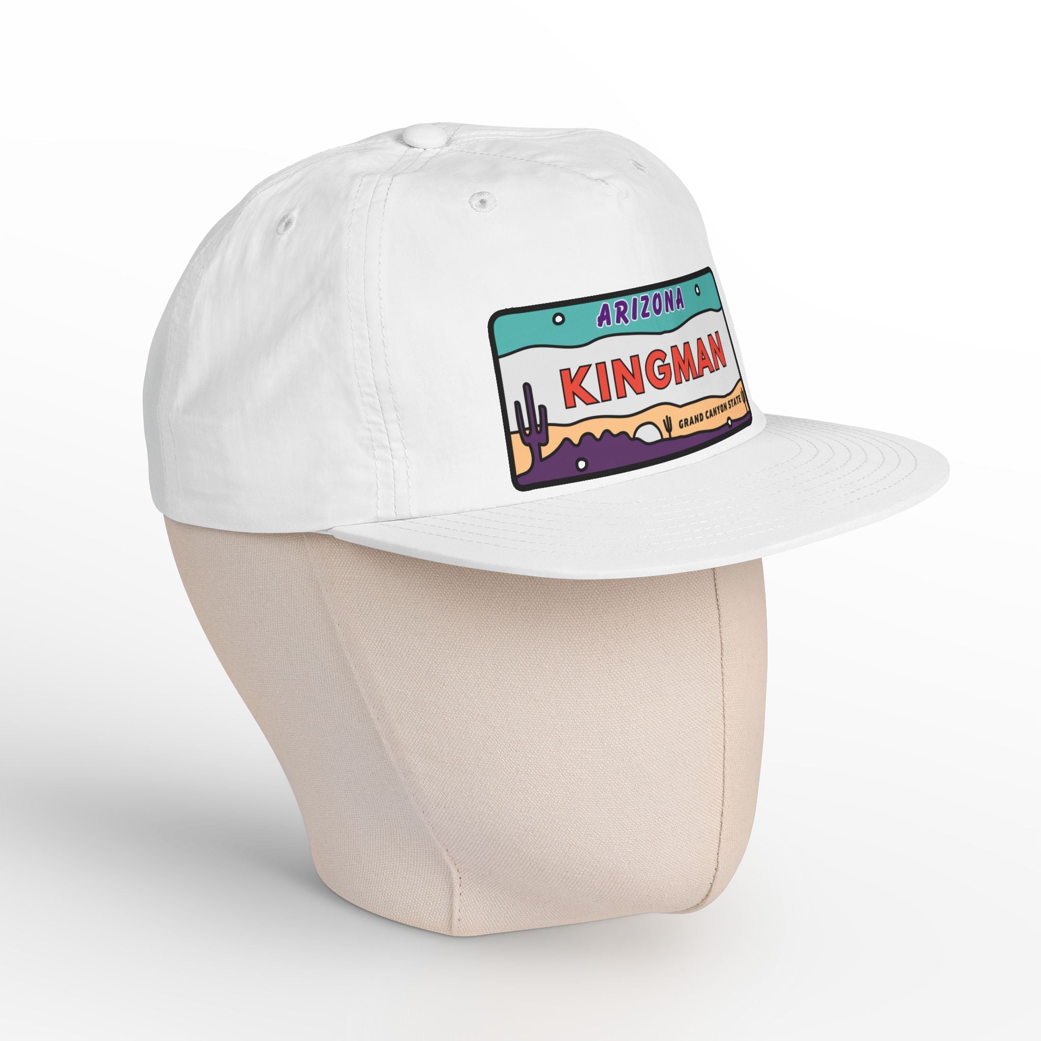 Kingman Arizona License Plate Dessert Cap