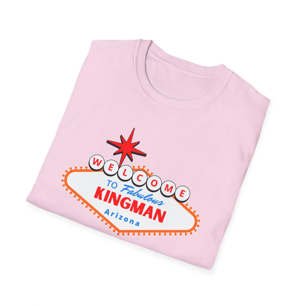 Kingman Arizona Vintage Welcome Sign T-Shirt