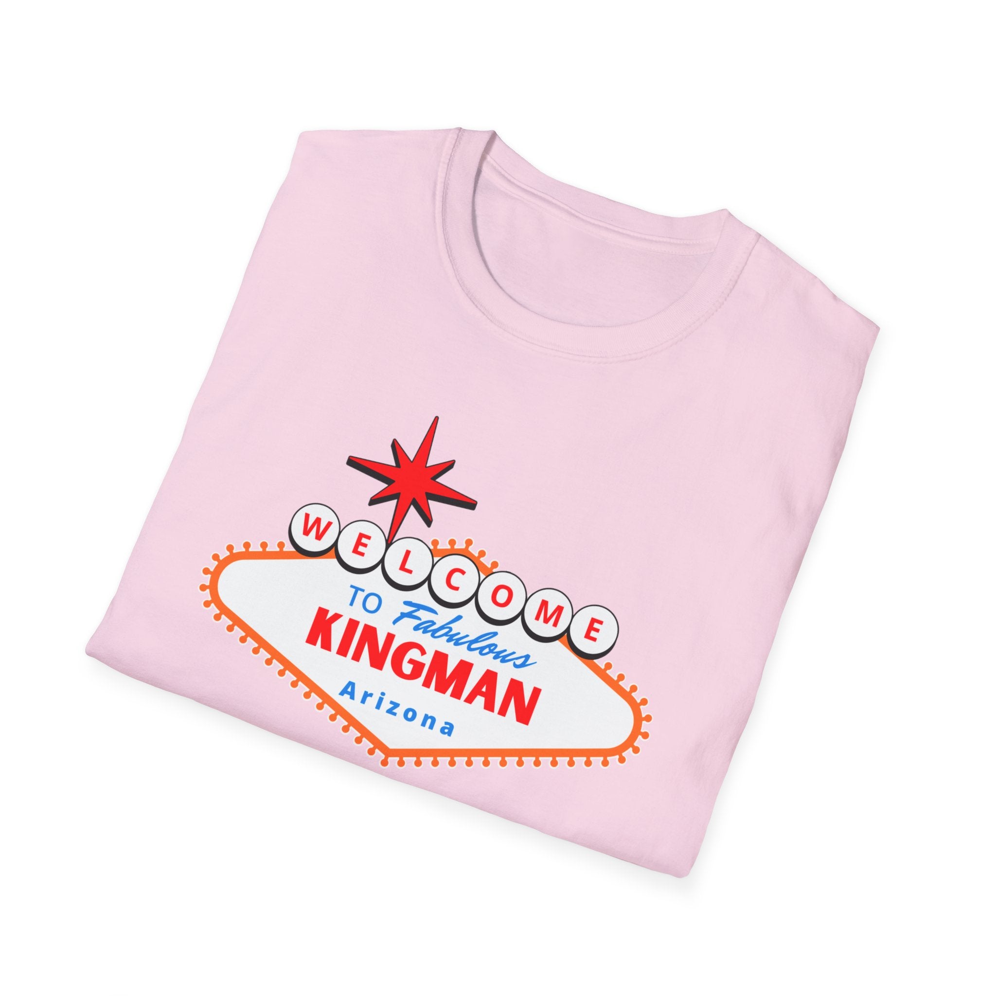 Kingman Arizona Vintage Welcome Sign T-Shirt