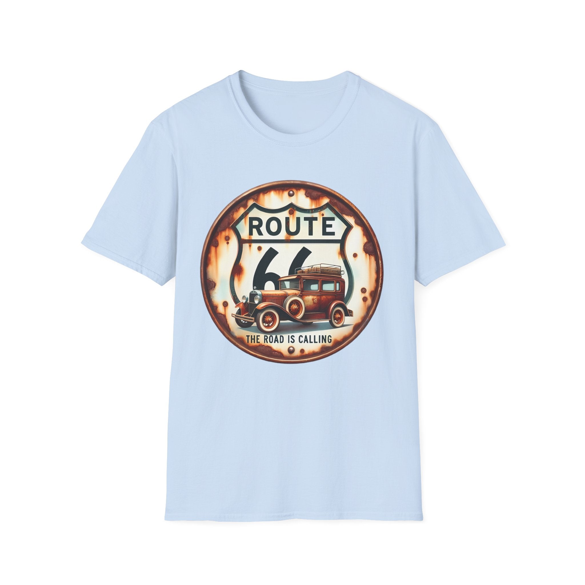 Route 66 Vintage Ford Model T Bonnie Clyde Special T-Shirt | The Road Is Calling