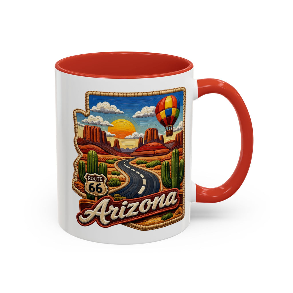 Arizona Route 66 Desert Scenic Mug | Accent Coffee Mug