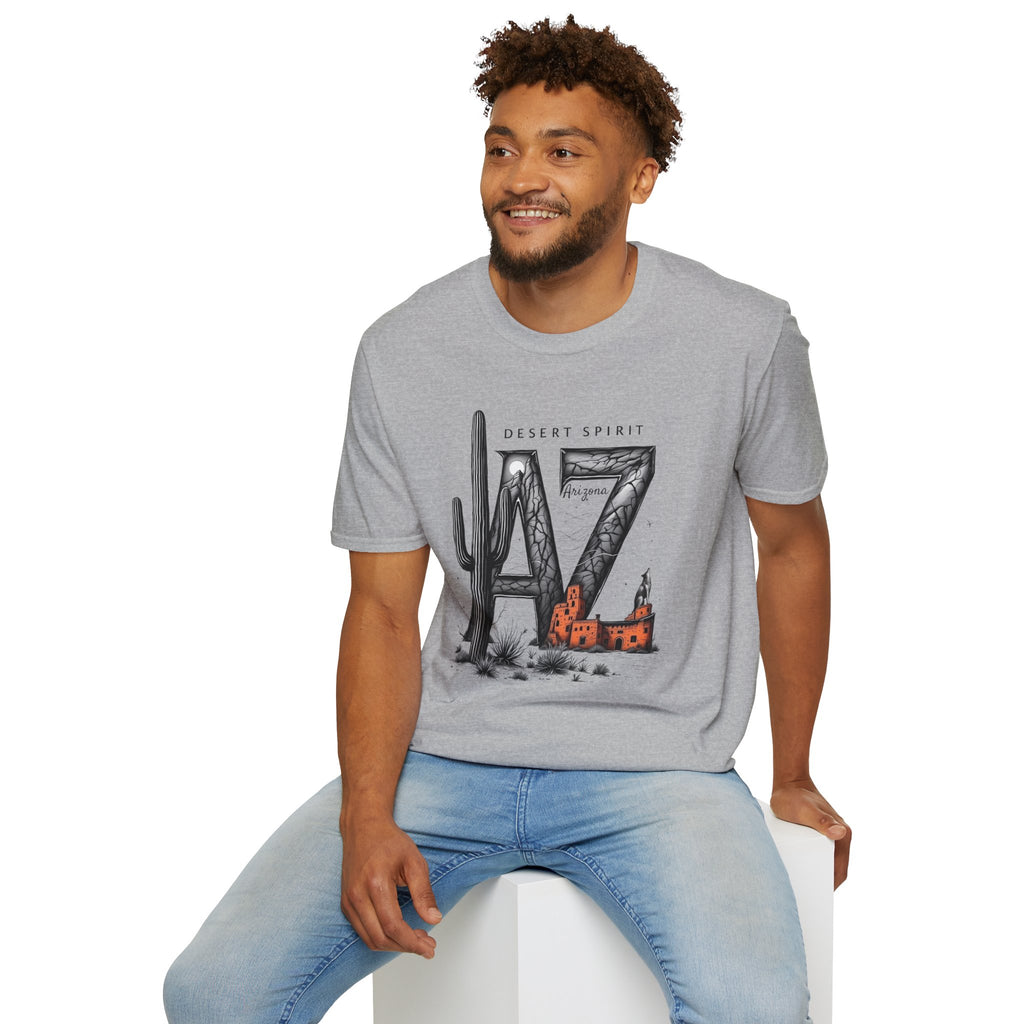 Arizona Desert Spirit T-Shirt | AZ Cactus Southwest Illustration