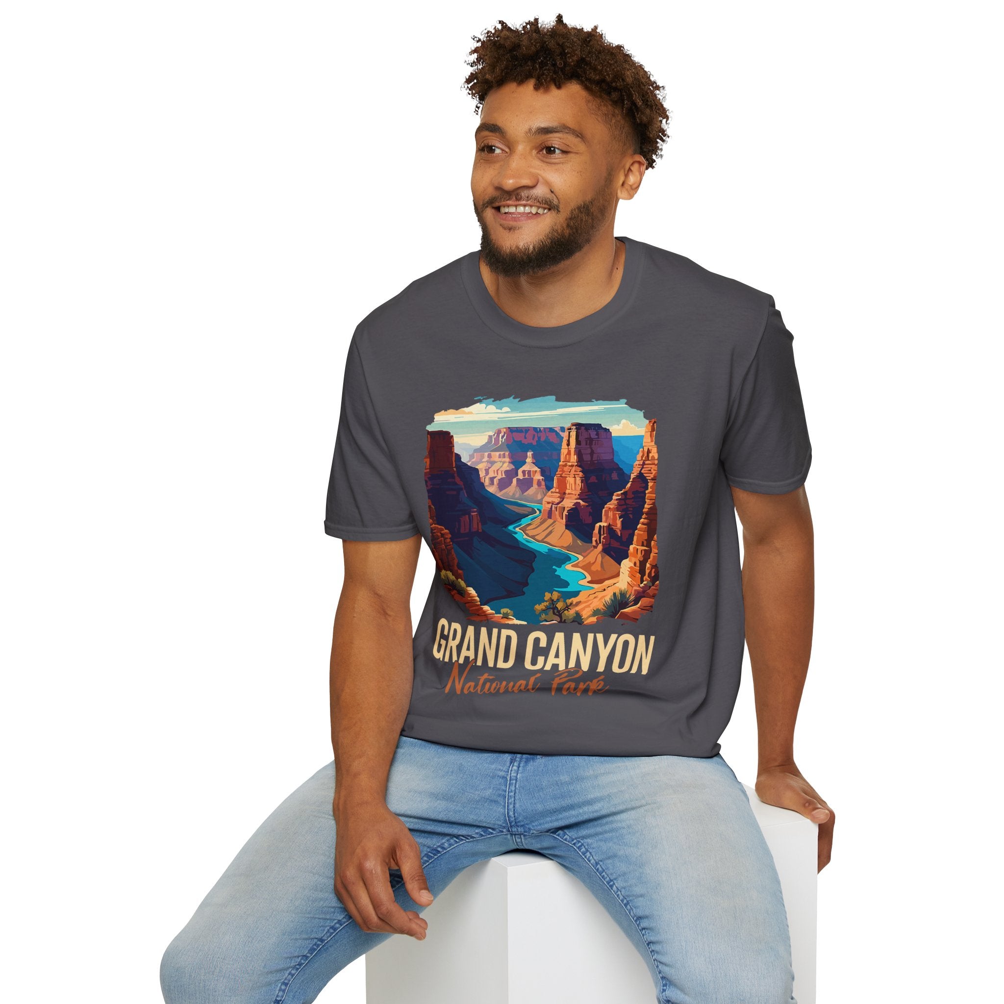Grand Canyon National Park T-Shirt | Scenic Canyon Landscape