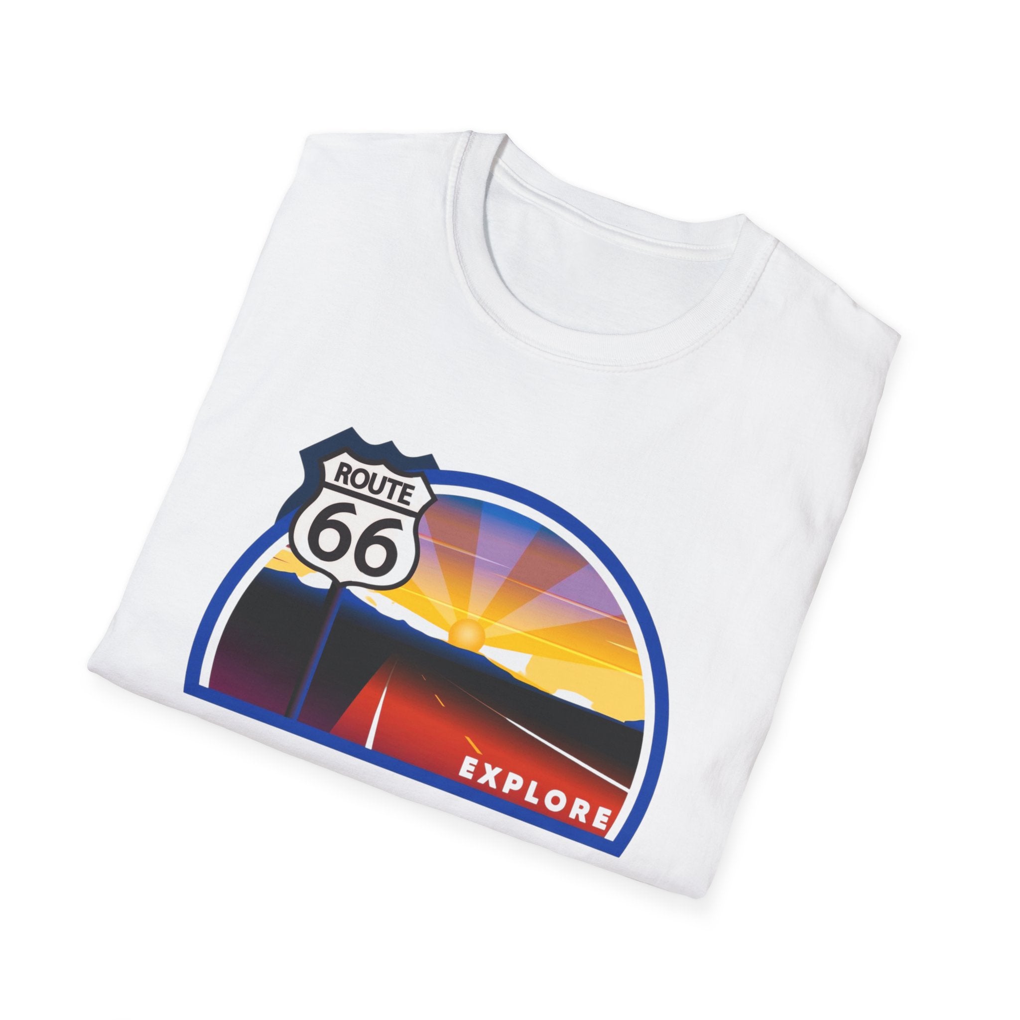 Route 66 City of Kingman Arizona Softstyle T-Shirt, Men Women Unisex Tee, Travel Souvenir Shirt, Vintage Road Trip Graphic Top, Retro