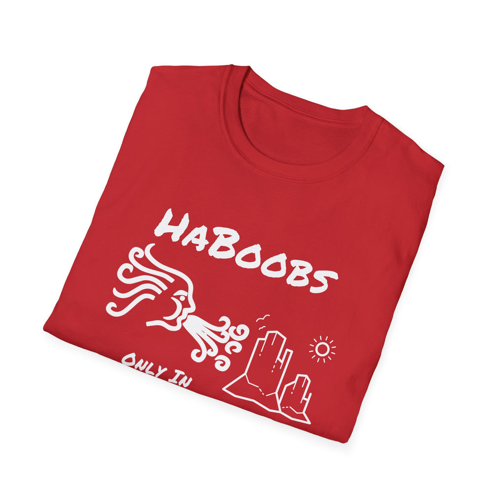Arizona HaBoobs Softstyle T-Shirt, Casual Tee for Everyday Wear, Perfect Gift for Friends, Fashionable Graphic T-Shirt for Any Occasion