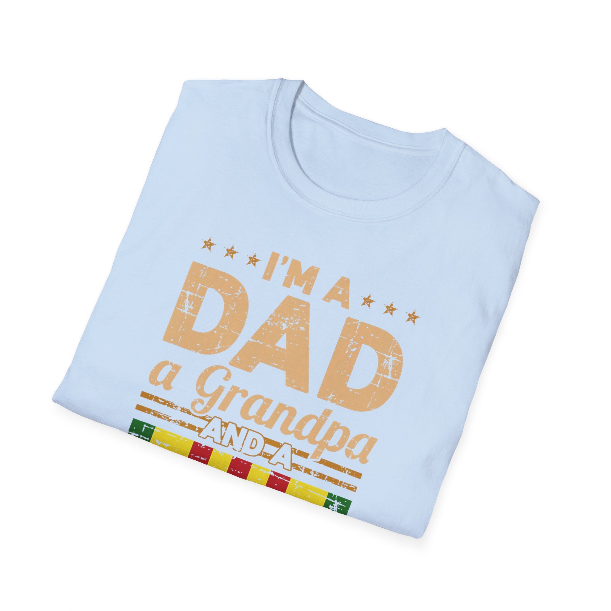 I'm a Dad a Grandpa and a Vietnam Veteran T-Shirt | Military Ribbon Tee