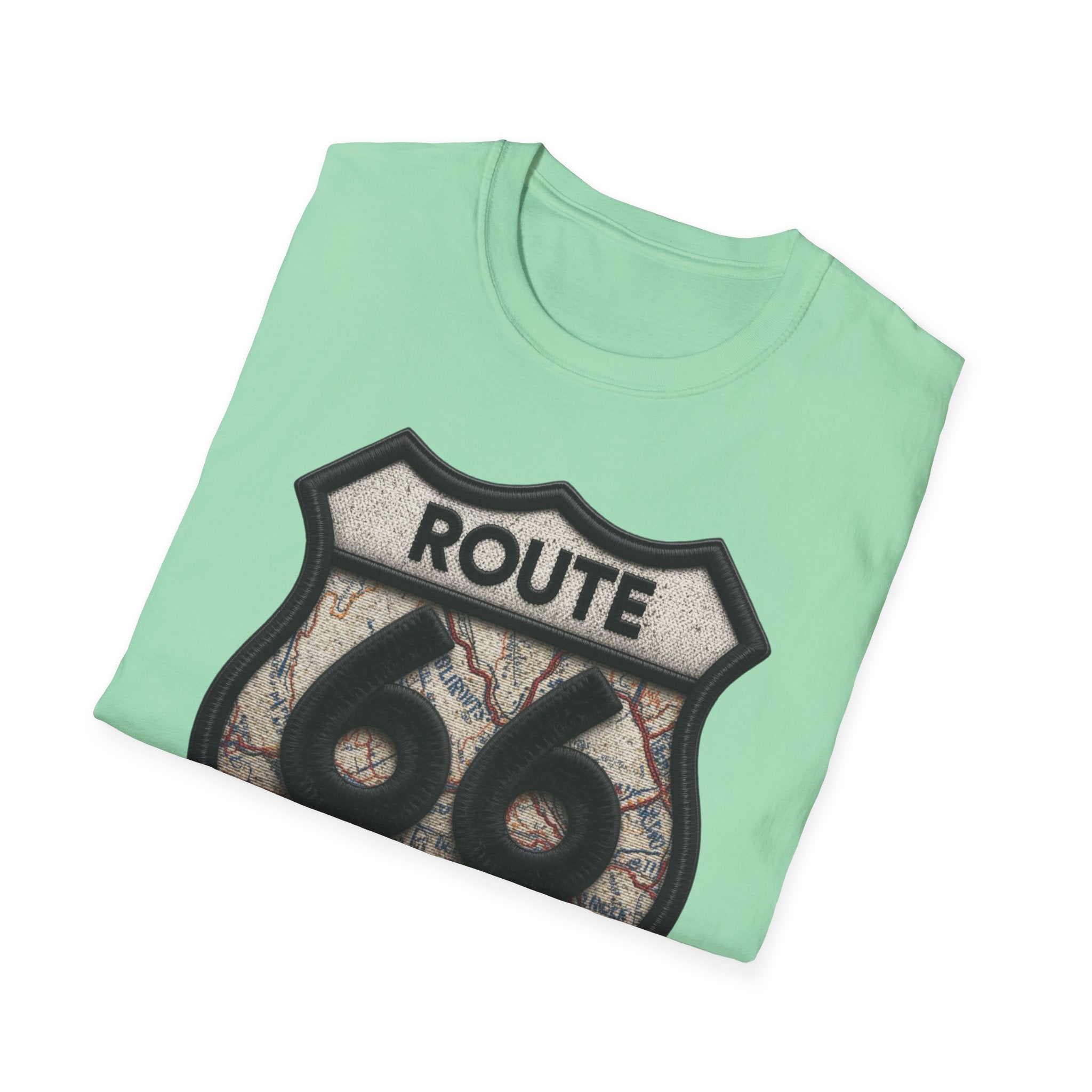 Route 66 Born to Roam T-Shirt | Vintage Highway Shield Tee