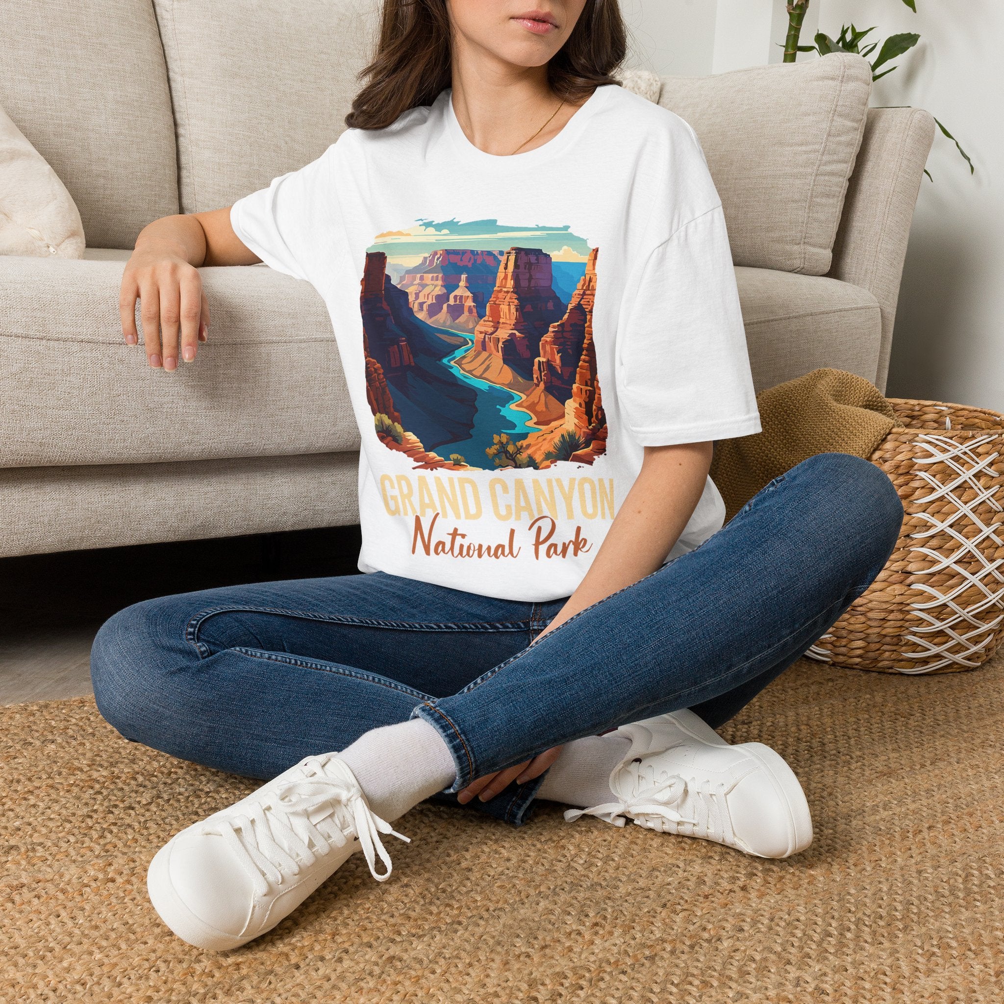 Grand Canyon National Park T-Shirt | Scenic Canyon Landscape