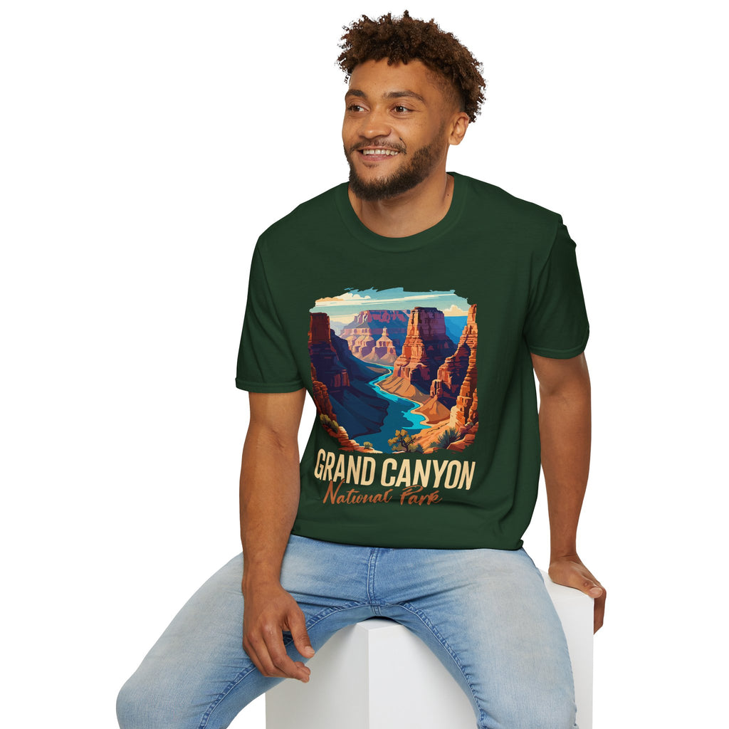 Grand Canyon National Park T-Shirt | Scenic Canyon Landscape