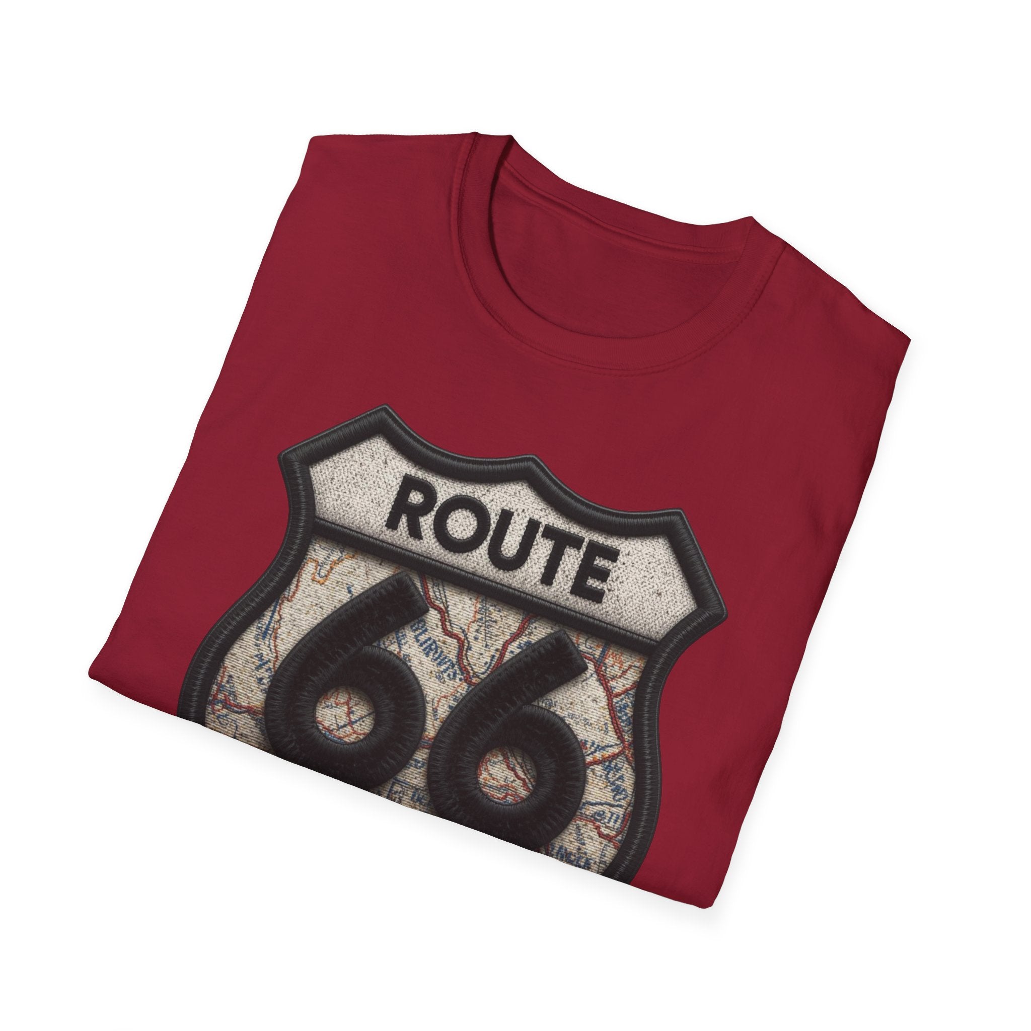Route 66 Born to Roam T-Shirt | Vintage Highway Shield Tee